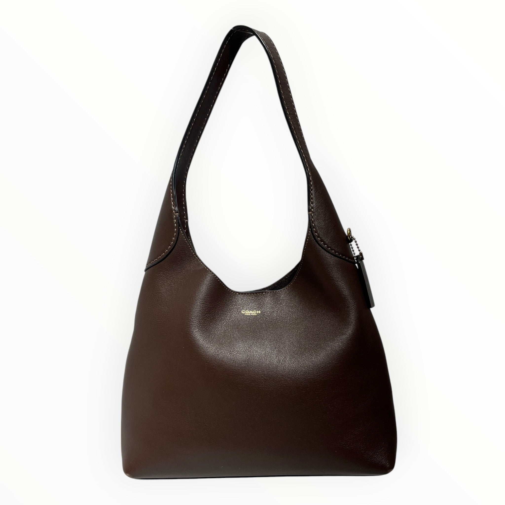 COACH/Hand Bag/Leather/BRW/CHOCOLATE BROOKLYN view 1