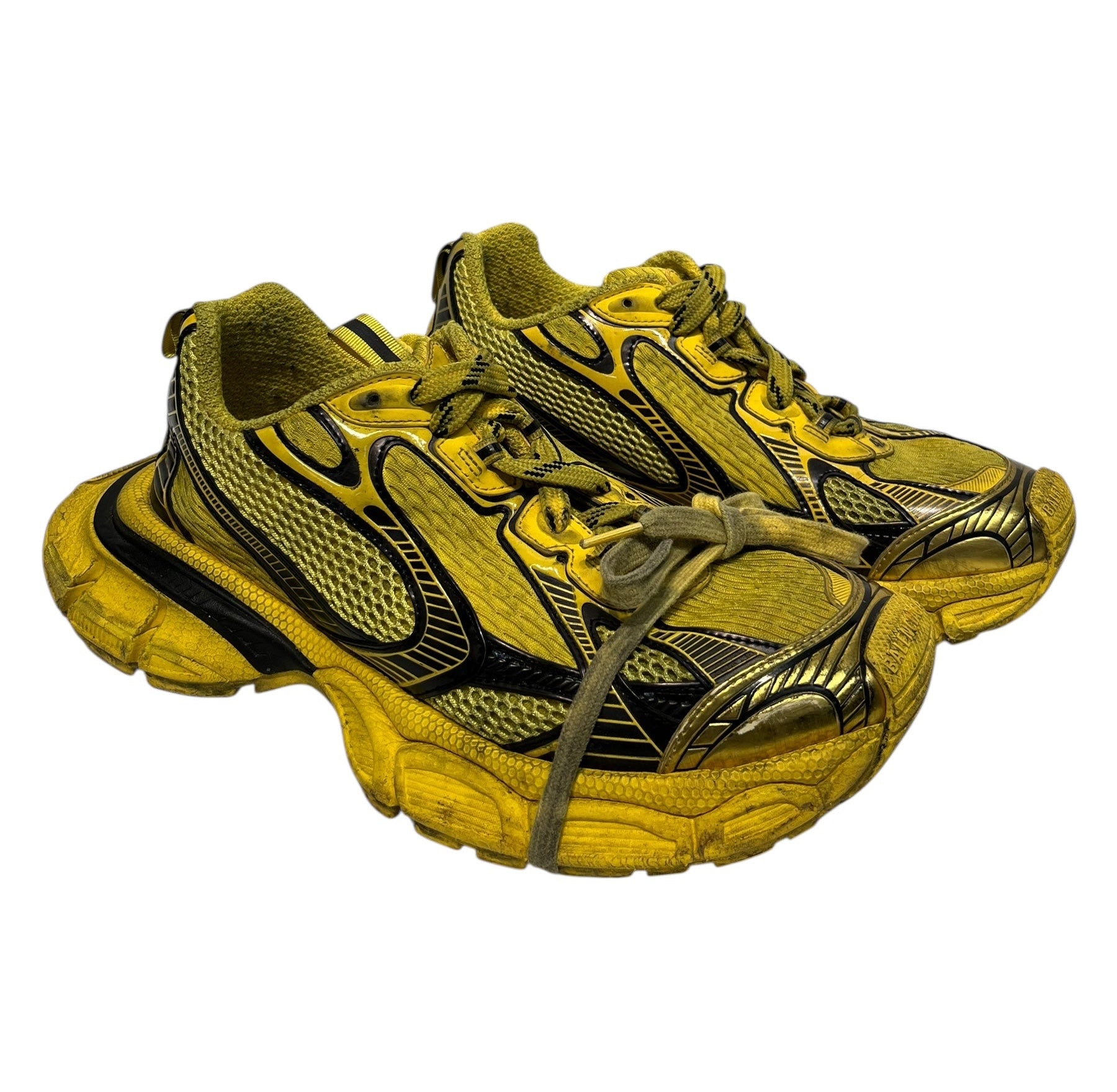 BALENCIAGA/Low-Sneakers/US 9/YEL/YELLOW AND BLACK view 1