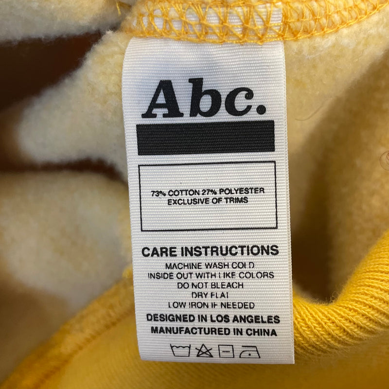 Advisory Board Crystals/Hoodie/S/Cotton/YEL/ABC YELLOW HOODIE