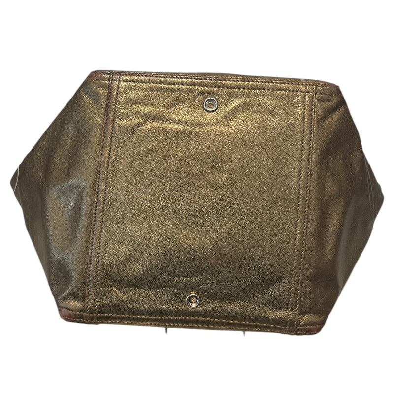 YVES SAINT LAURENT/Tote Bag/Leather/GLD/