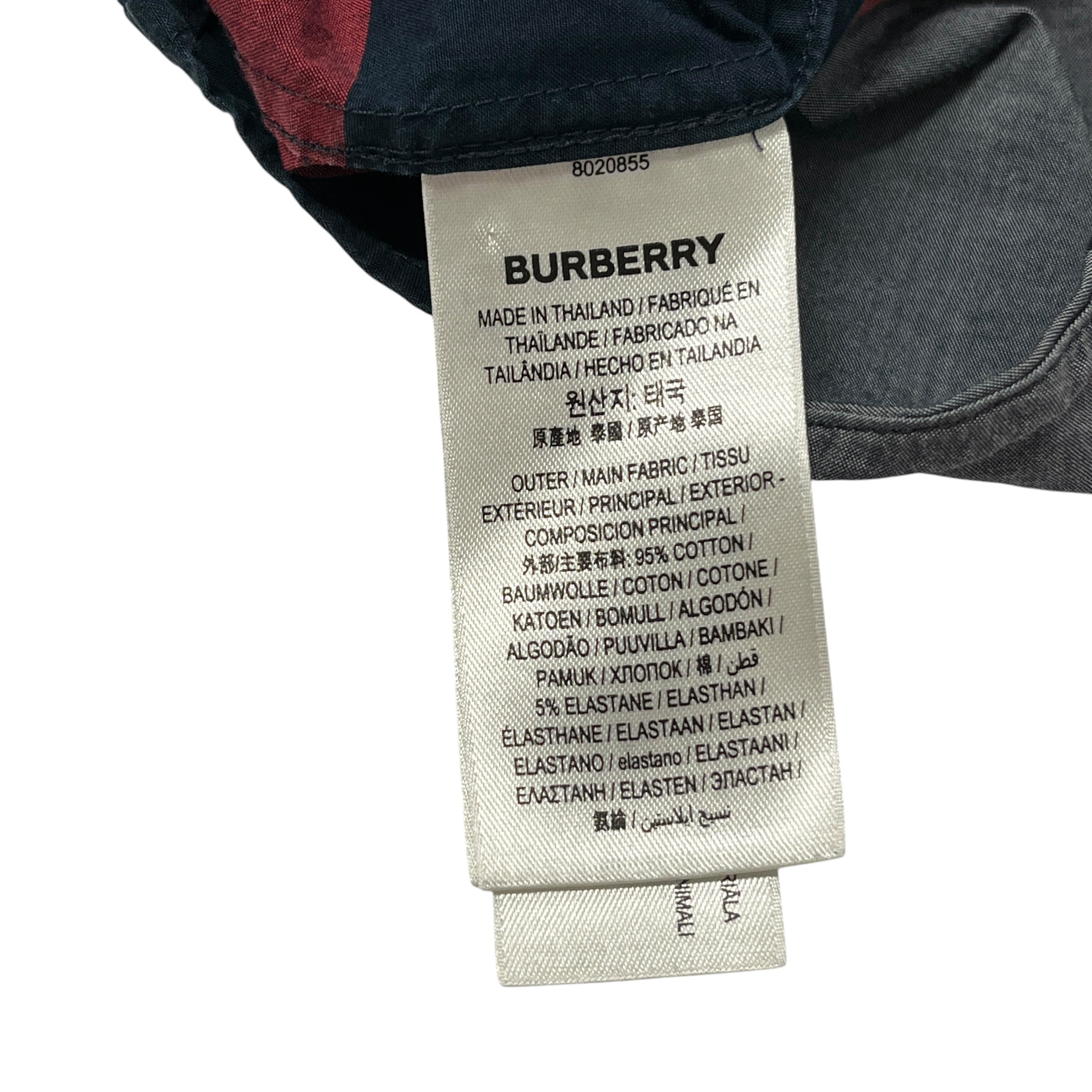 BURBERRY LONDON/Shirt/L/Cotton/MLT/Open Coller/Plaid/ view 3