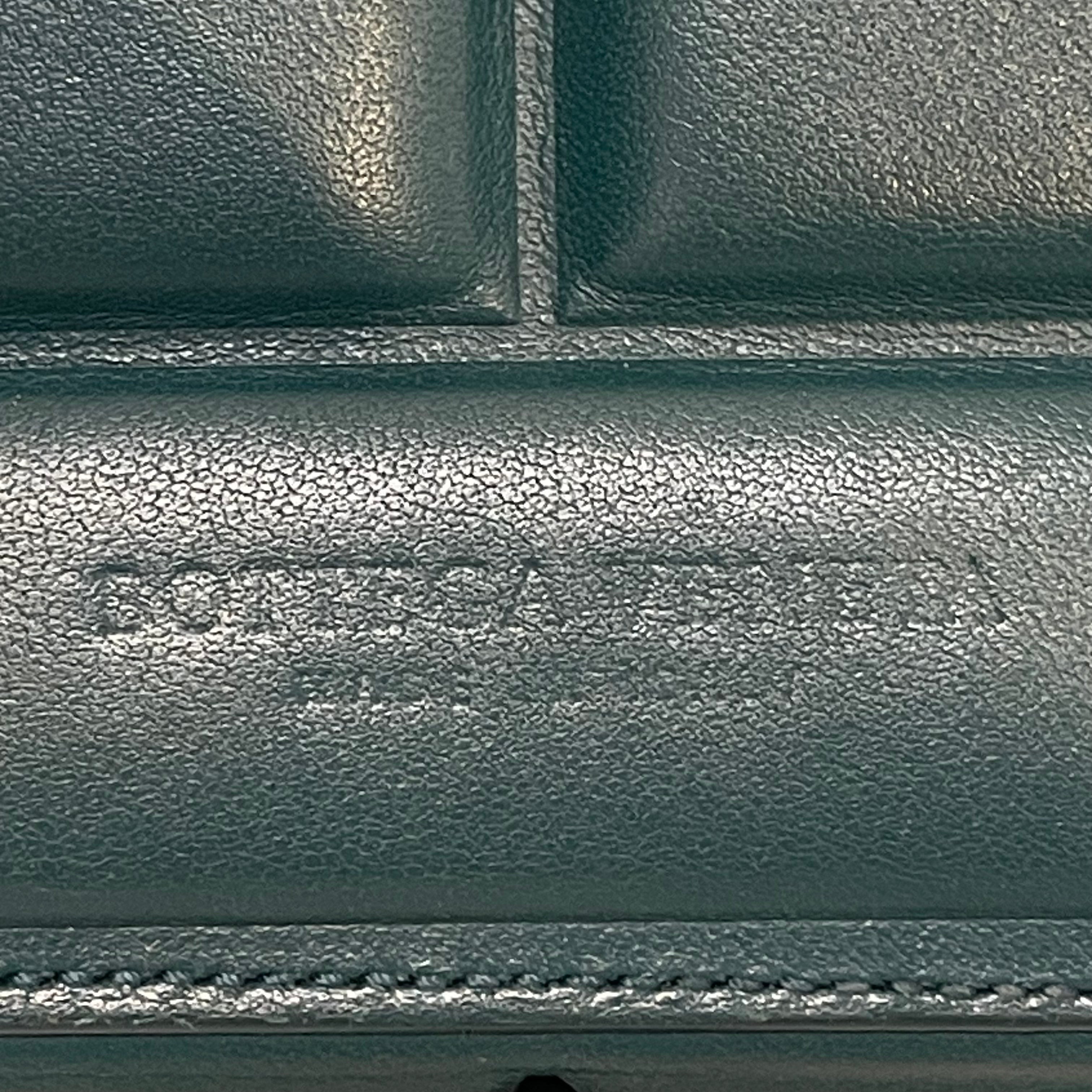 BOTTEGA VENETA/Cross Body Bag/Leather/GRN/BLOCK PATTERN ALL OVER view 6
