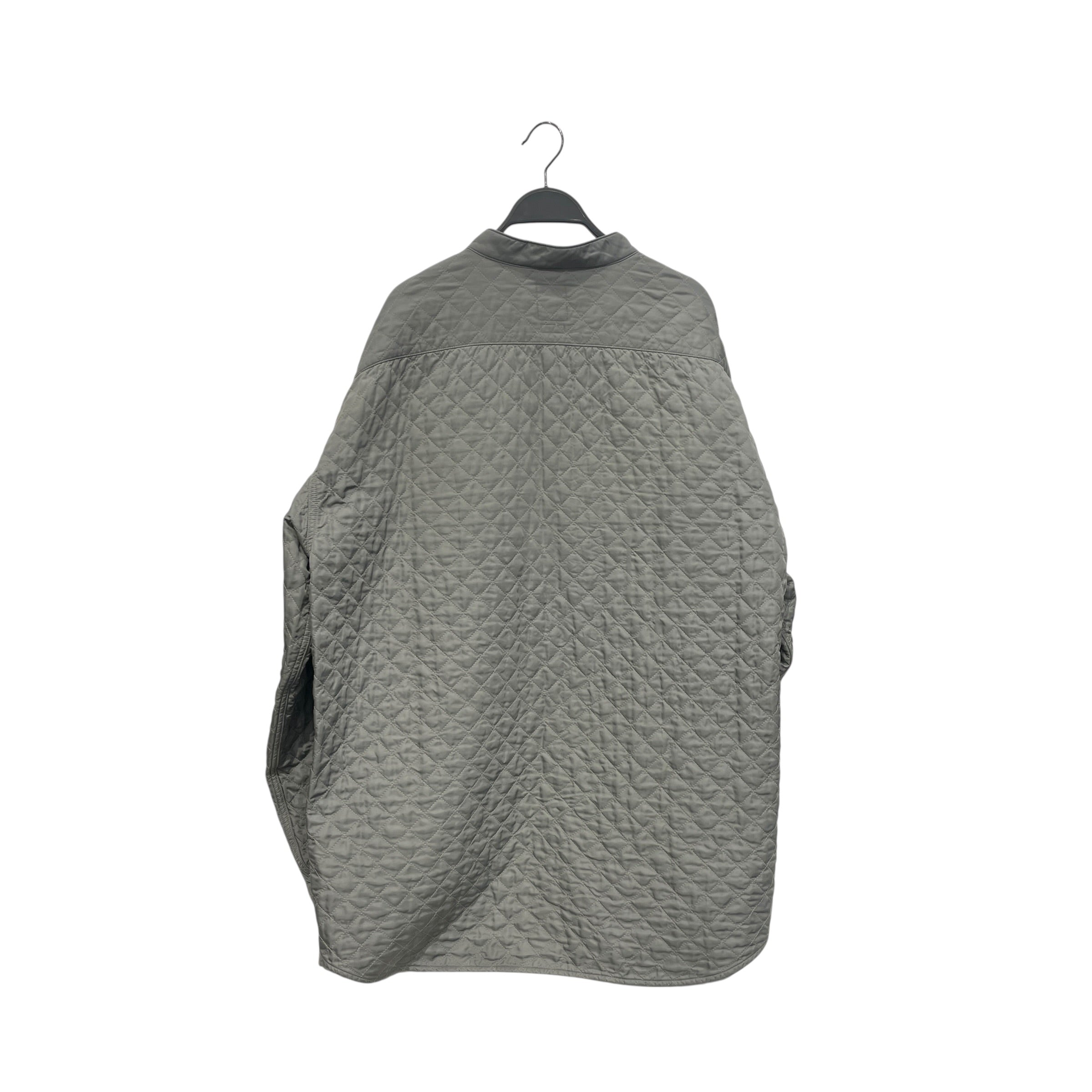 visvim/LS Shirt/5/Nylon/GRY/QUILTED GREEN/GRY FLANNEL SHRT view 2