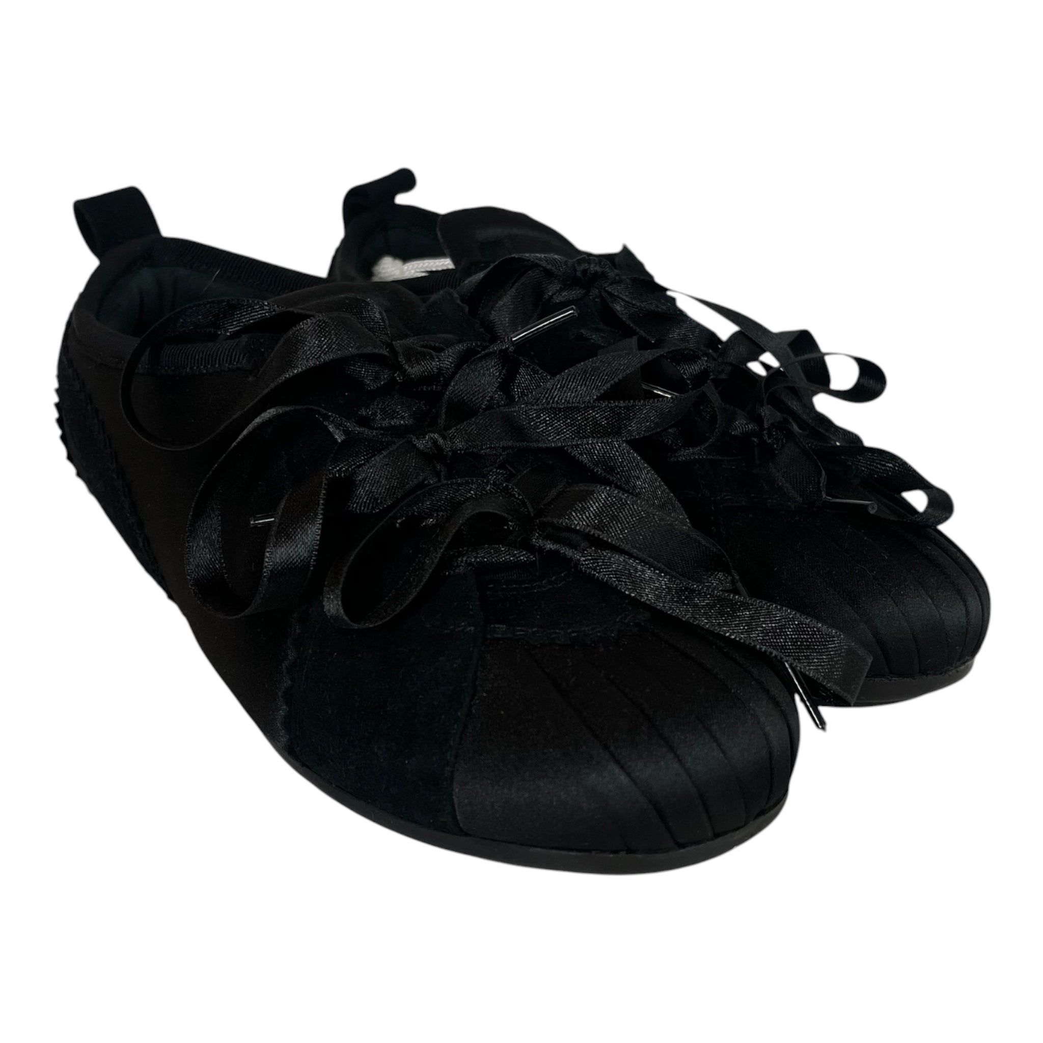 SIMONE ROCHA/Low-Sneakers/EU 37/Suede/BLK/BALLERINA GRIP TRAINER view 1