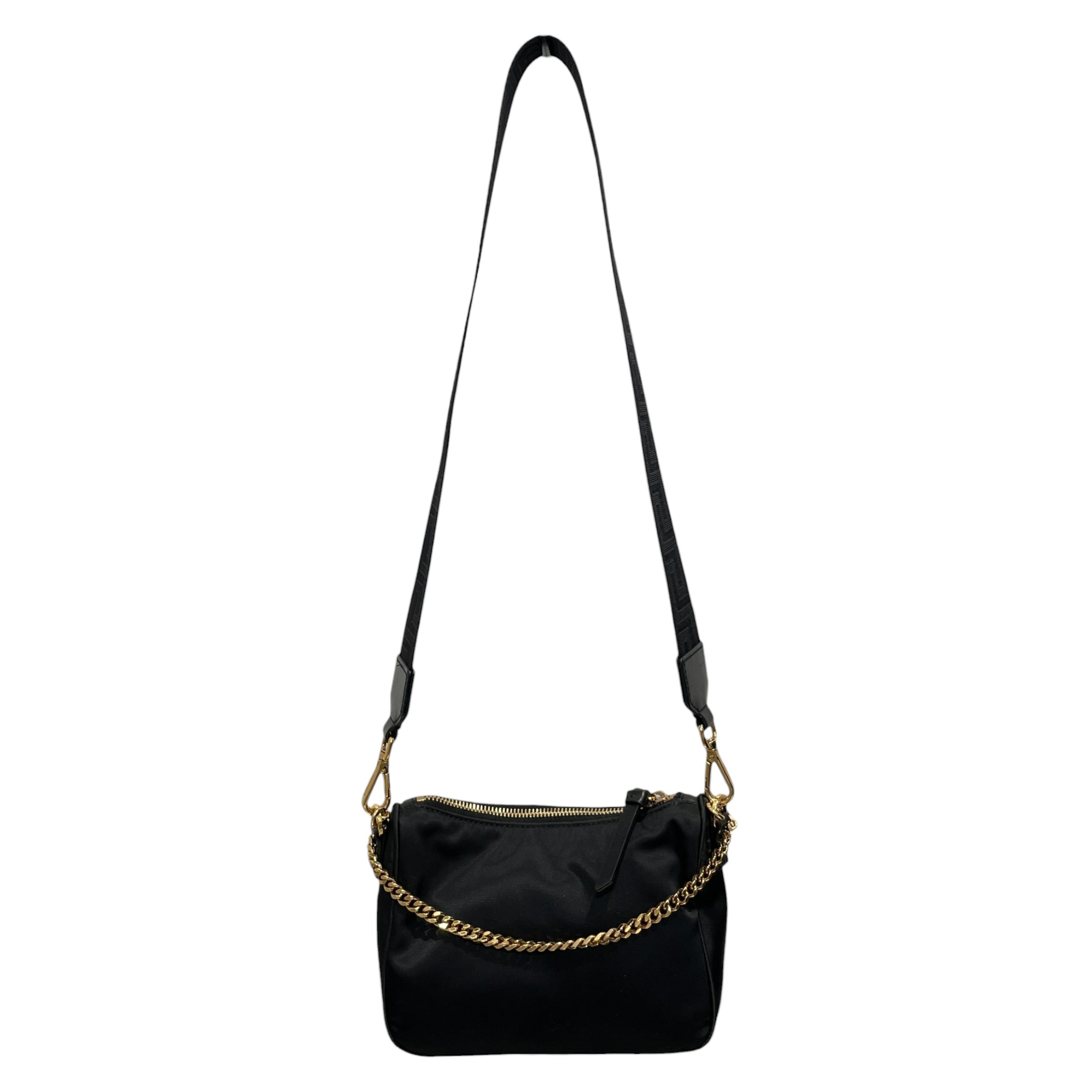 VERSACE/Cross Body Bag/Polyester/BLK/ view 2