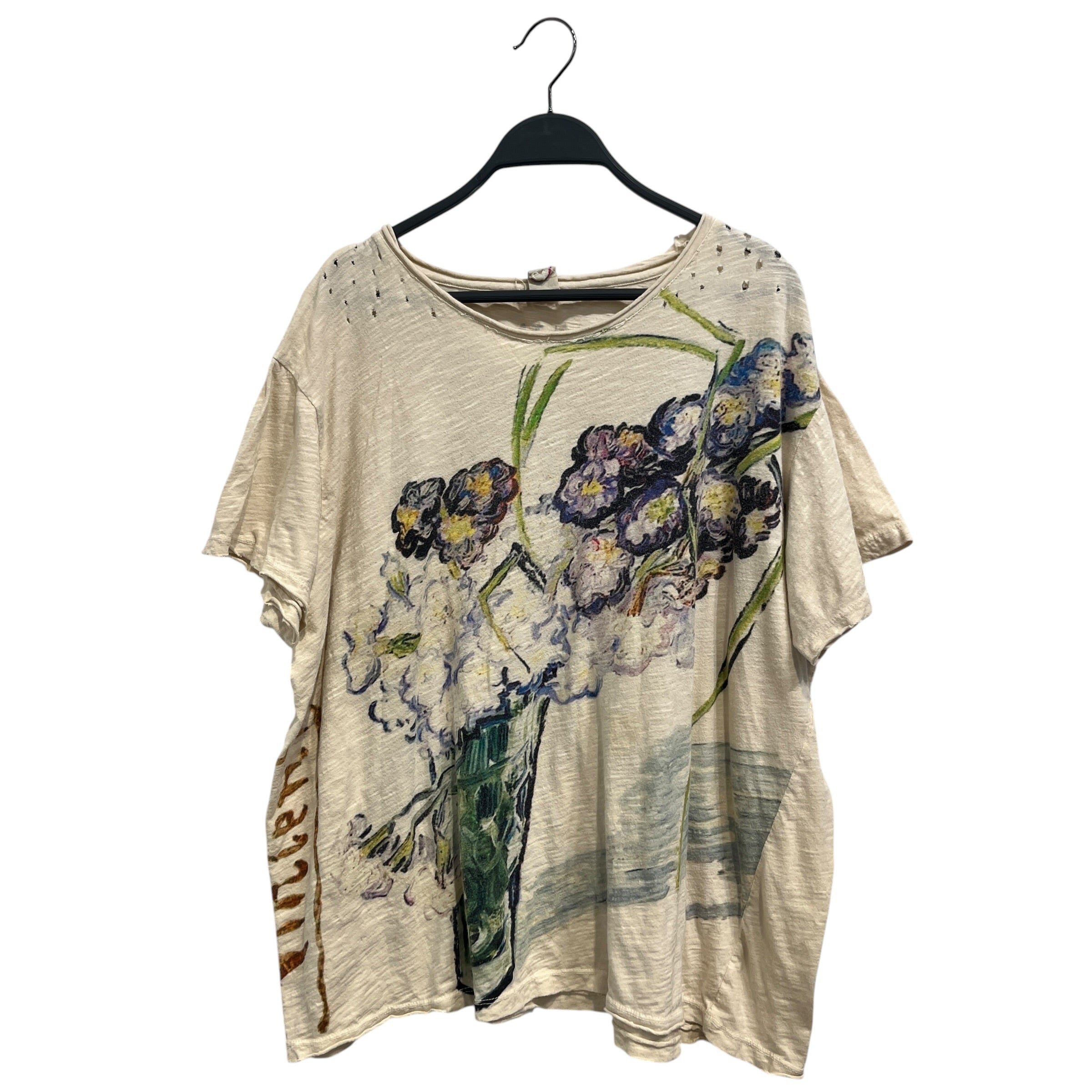Magnolia Pearl/T-Shirt/Floral Pattern/Cotton/WHT/ view 1