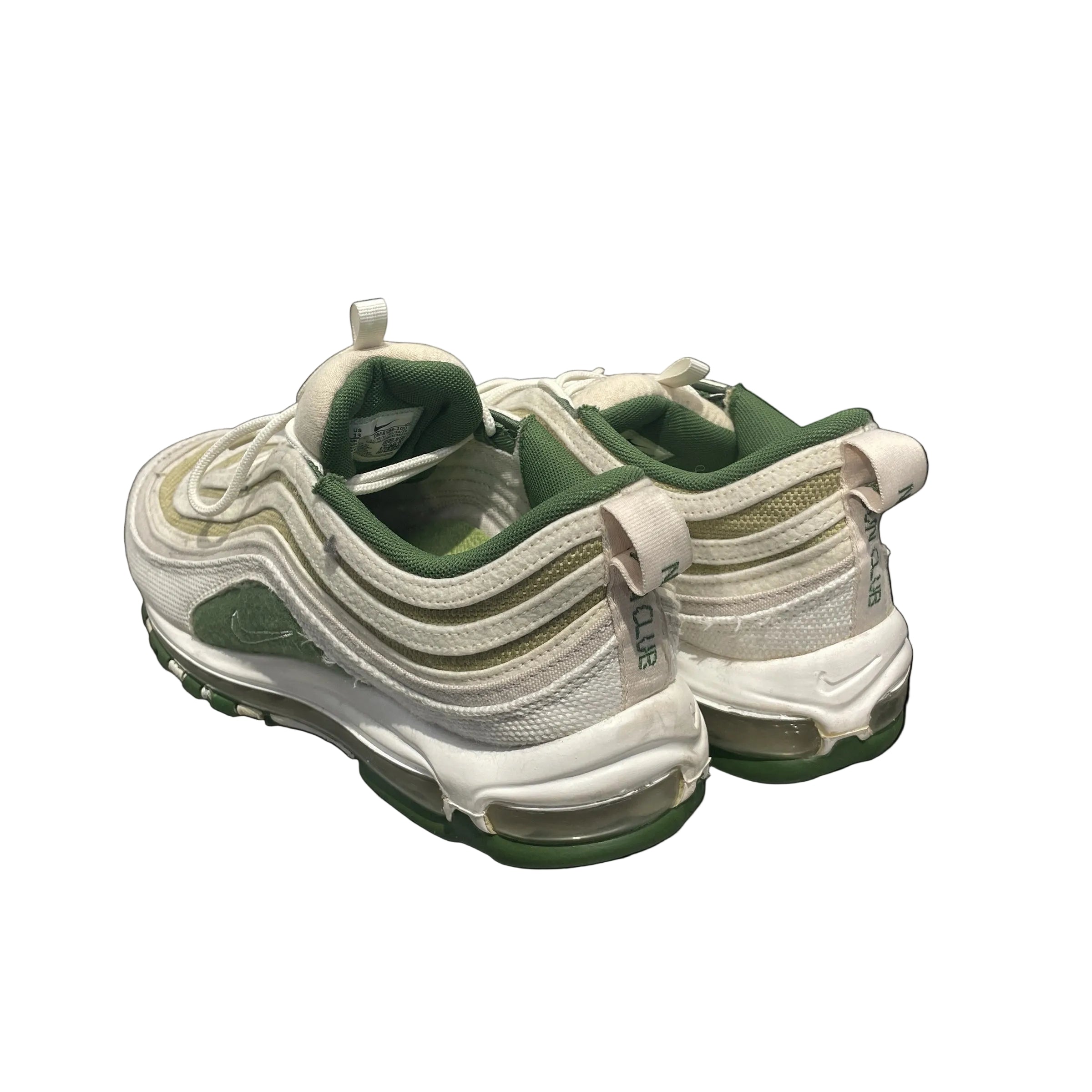 NIKE/Low-Sneakers/US 13/Stripe/Cotton/GRN/air max 97 sun club view 2