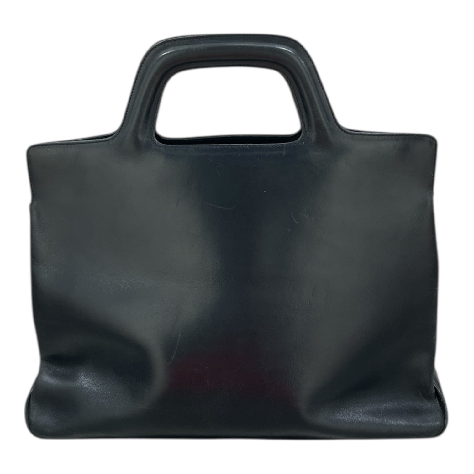 Salvatore Ferragamo/Hand Bag/Leather/NVY/wanda model/gancini hardware view 2