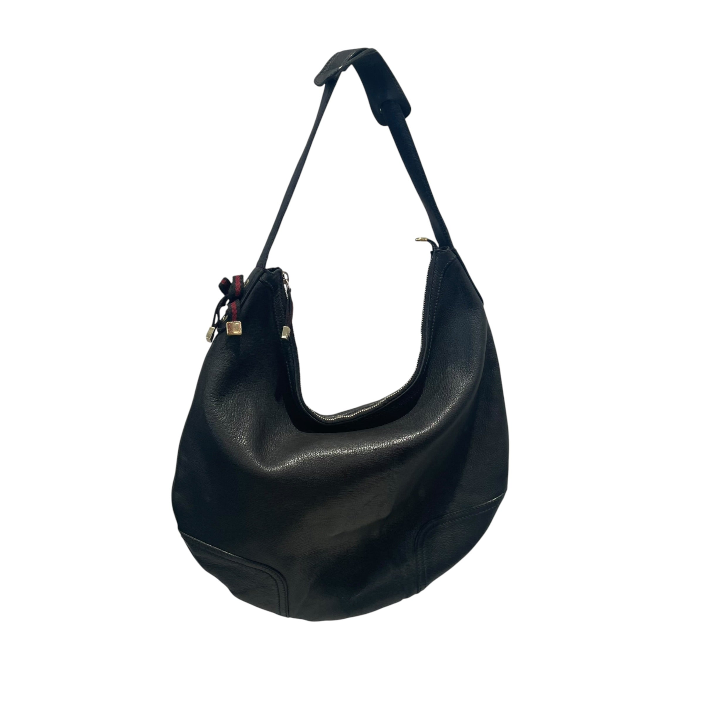 GUCCI/Hand Bag/Leather/BLK/Princey Hobo view 2
