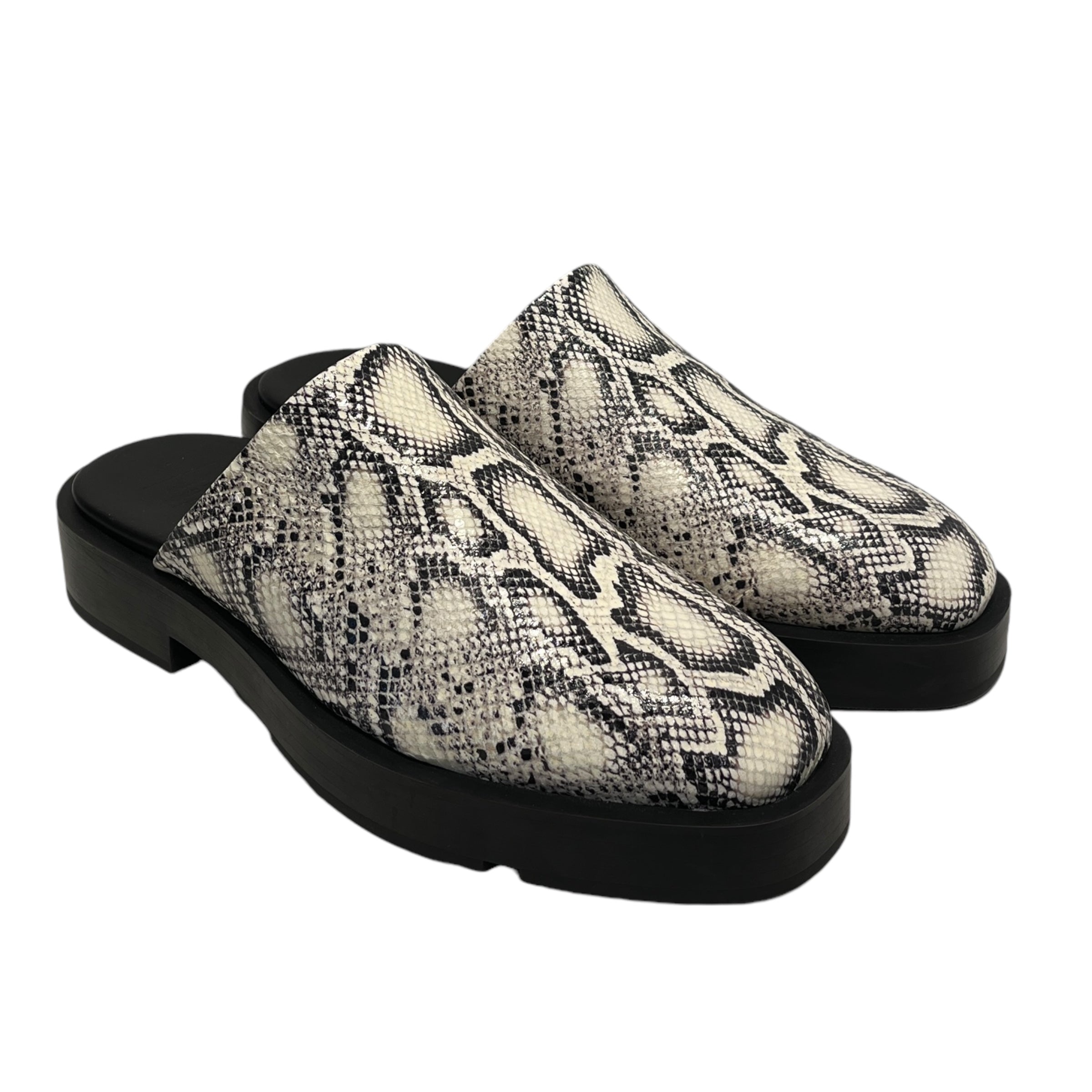 GIVENCHY/Sandals/US 10/Leather/MLT/Snakeskin Mule view 1