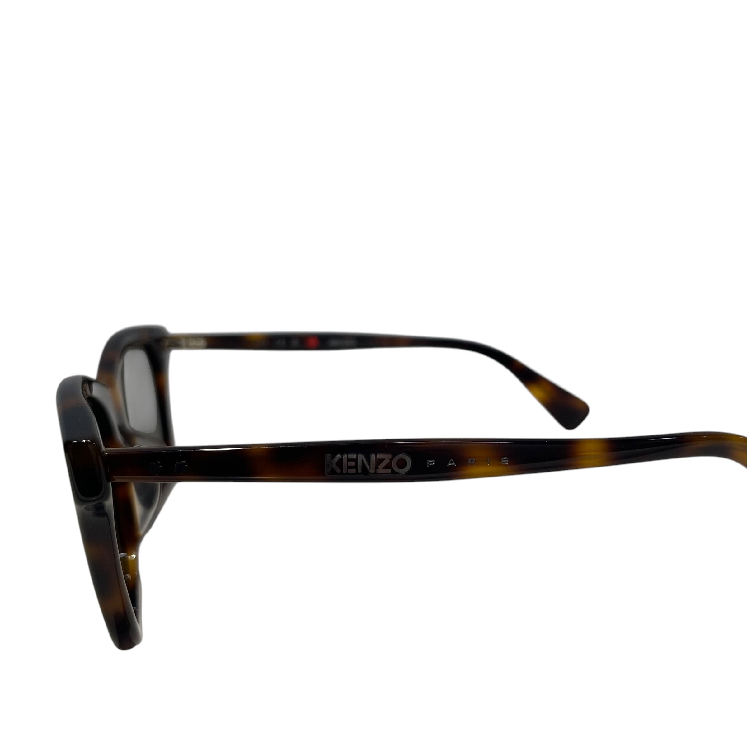 KENZO/Sunglasses/Tortoiseshell Pattern/BRW/KENZO TORTOISESHELL SHADES view 3