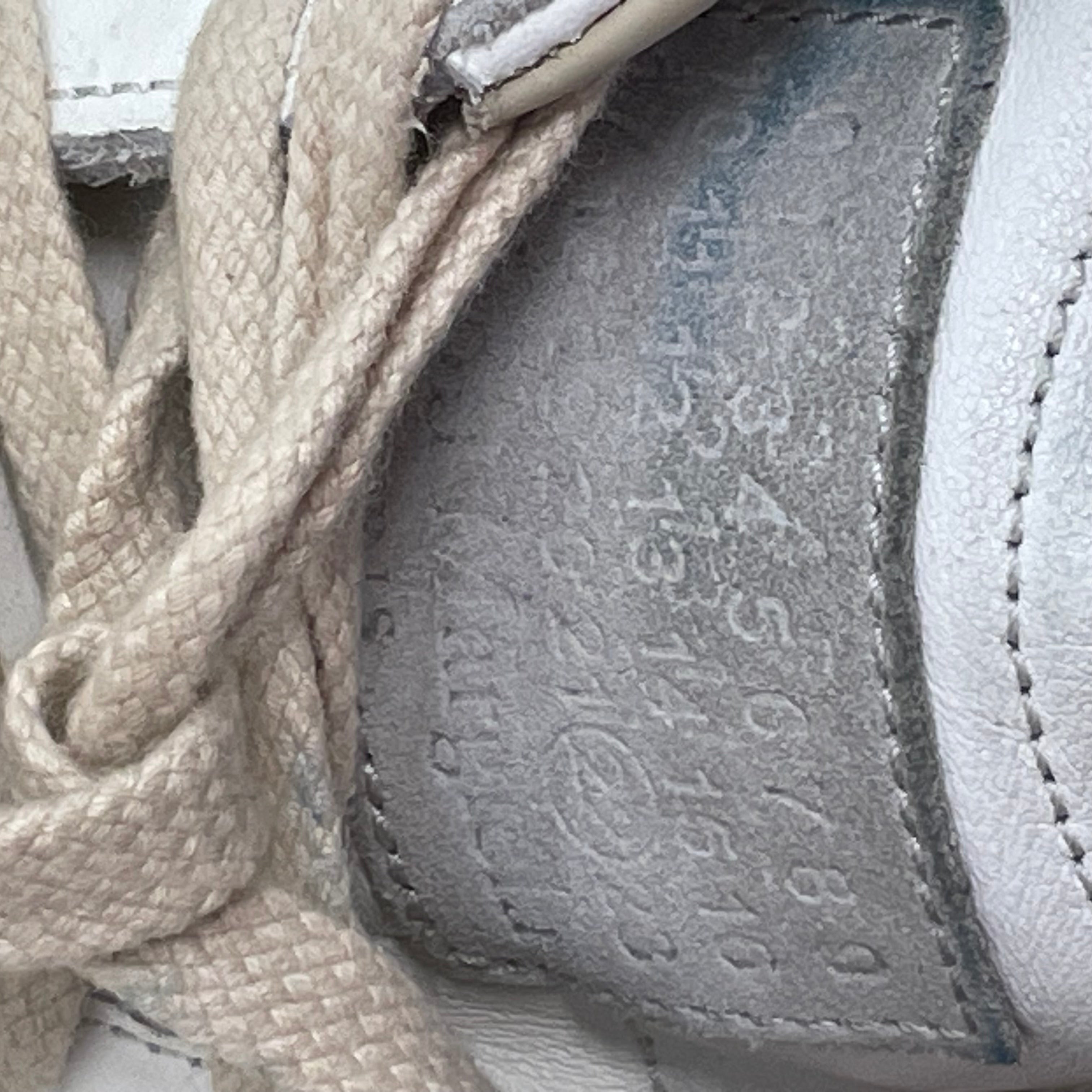 Maison Margiela/Low-Sneakers/EU 40/Lambskin/WHT/SPORT SHOES/ WHITE/GREY CREAM view 5