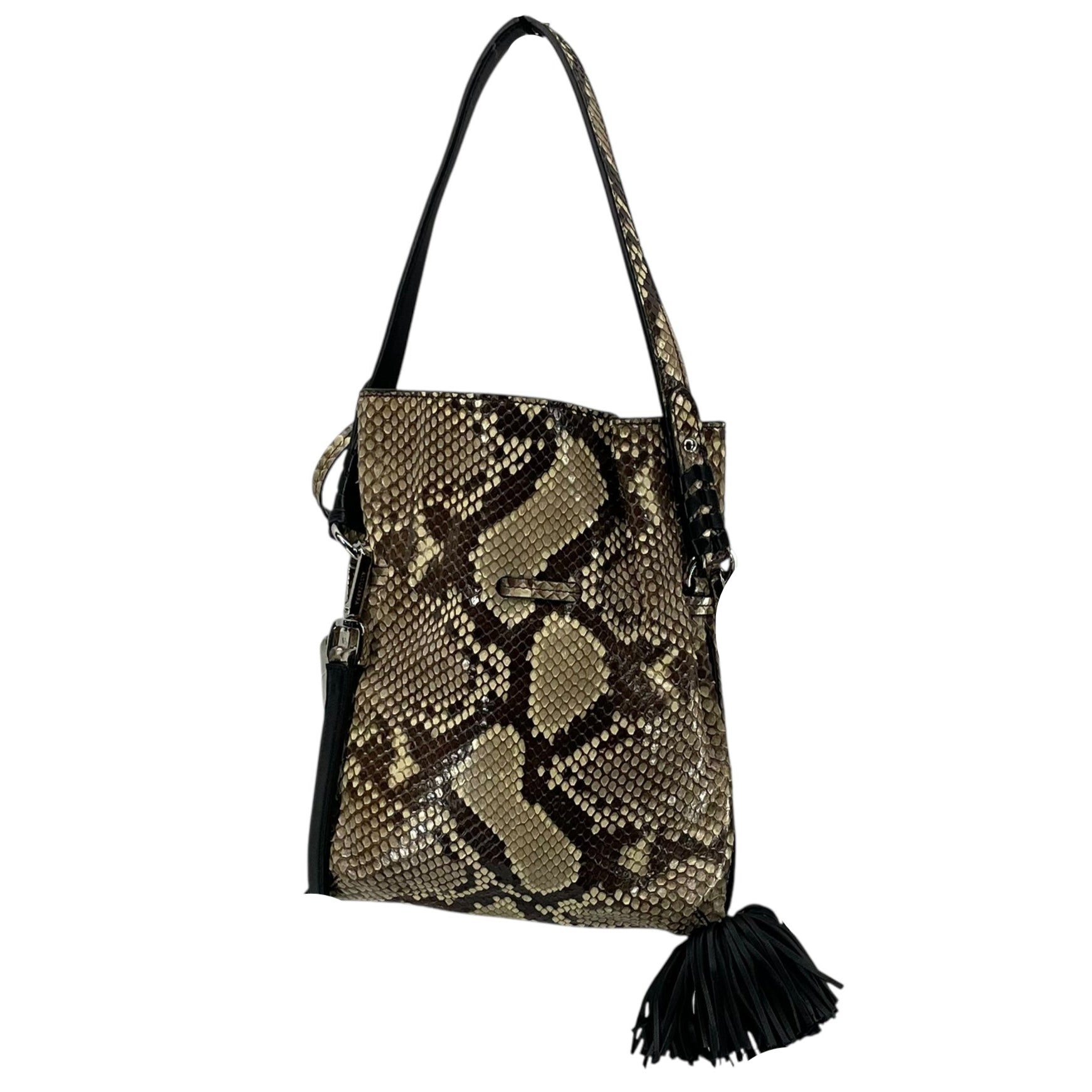 ALTUZARRA/Cross Body Bag/Animal Pattern/Leather/BEG/SNAKESKIN + CHERRIES view 2