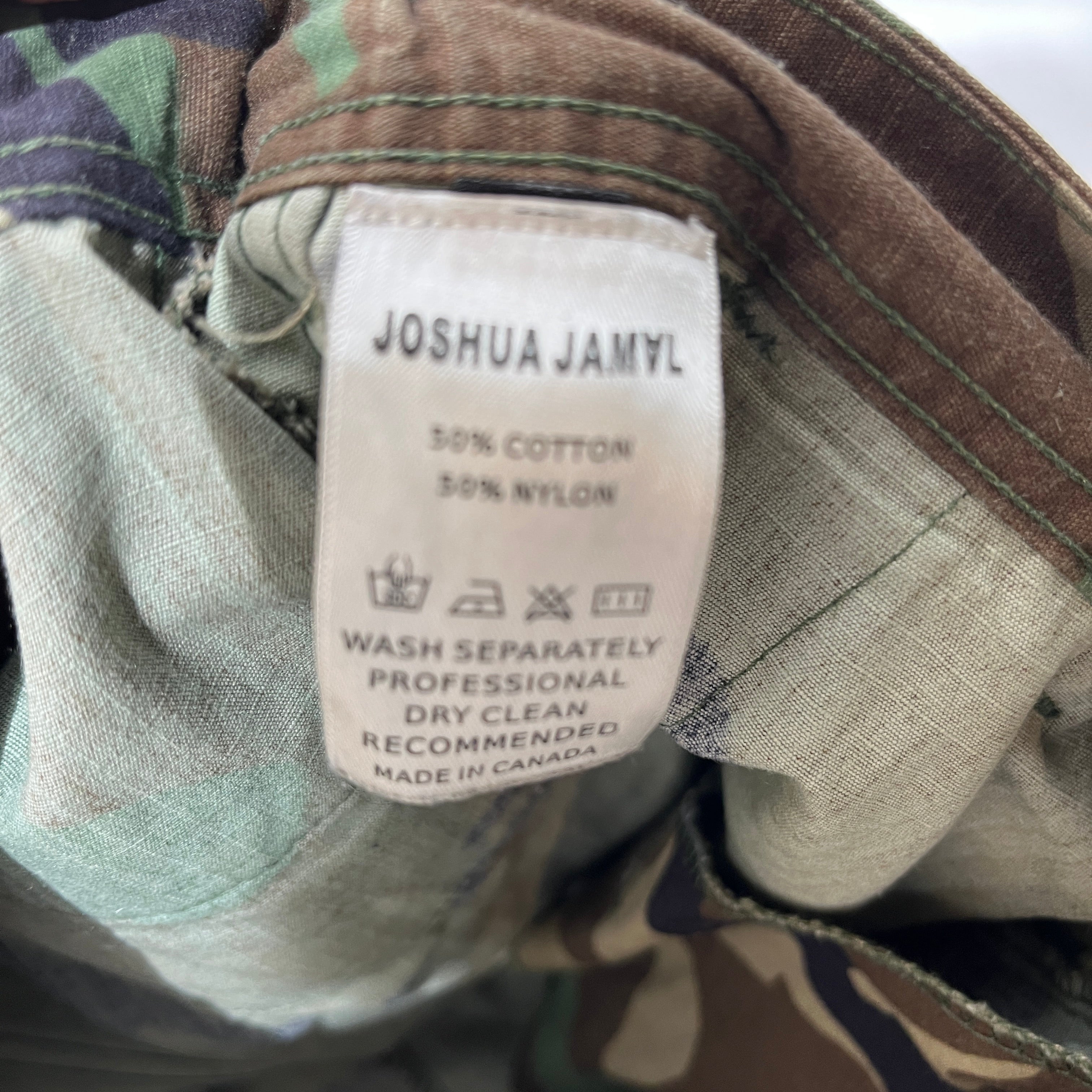 Joshua Jamal/Shorts/L/Cotton/GRN/Camouflage/Woodland Camo Shorts view 5