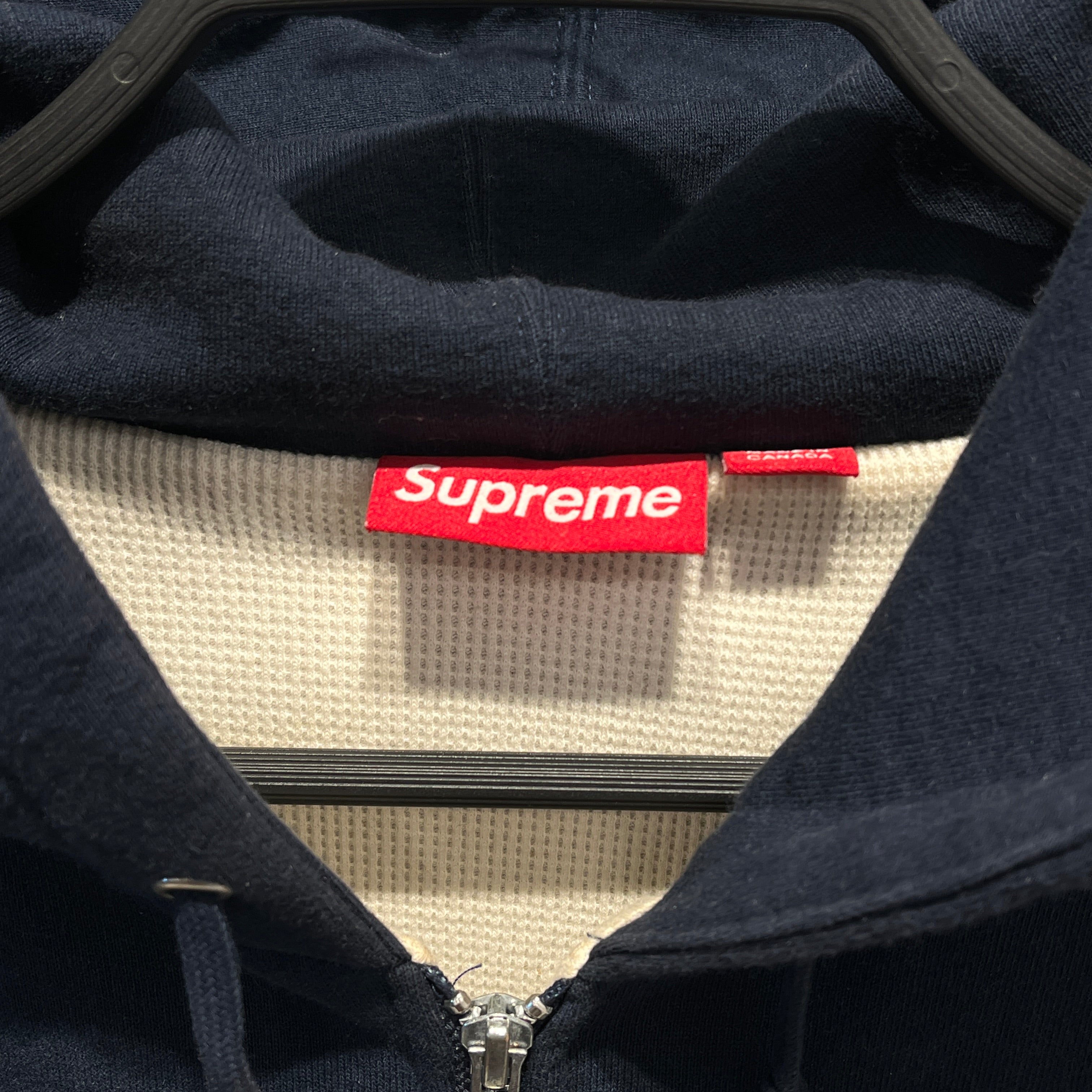 Supreme/Sweater/L/Cotton/BLU/yellow arch logo view 3