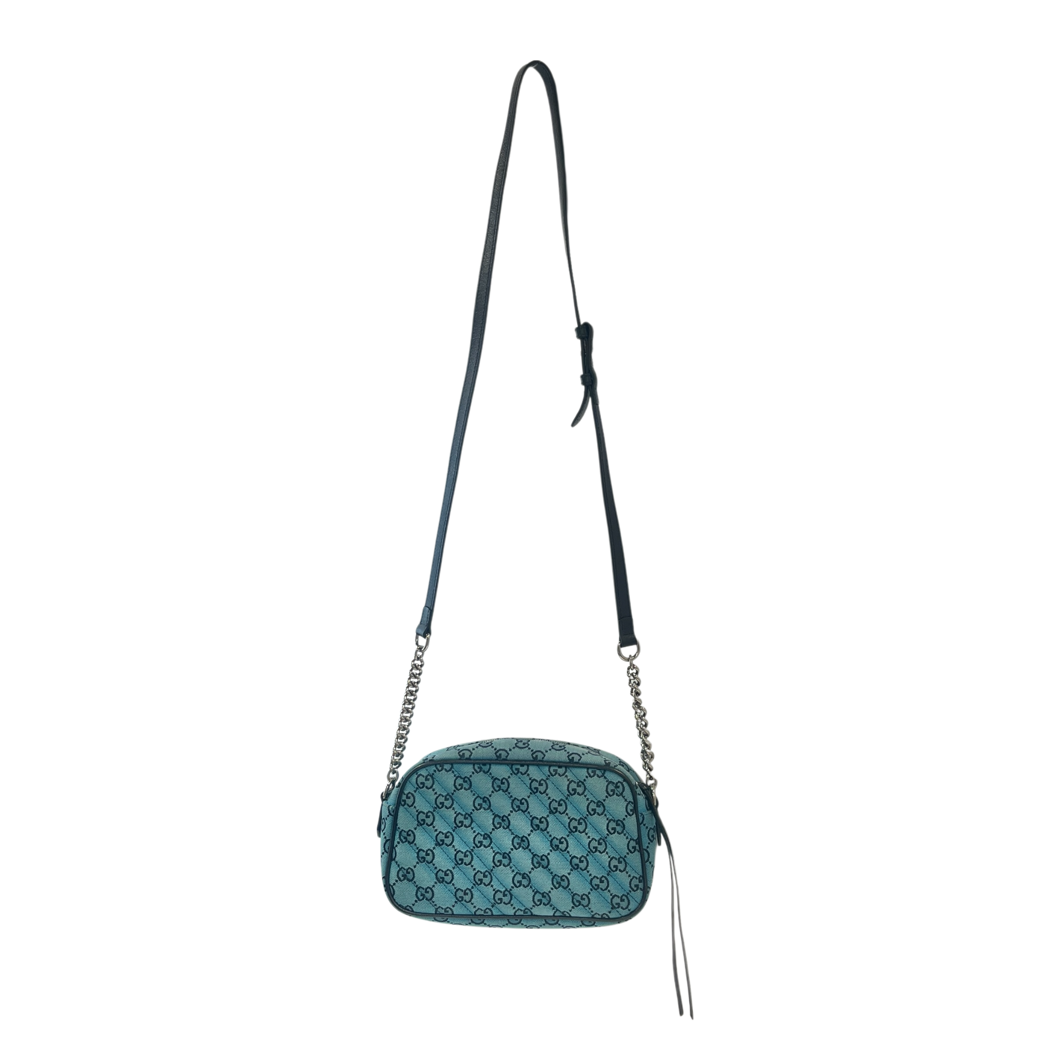 GUCCI/Cross Body Bag/Cotton/BLU/EO34492408 view 2