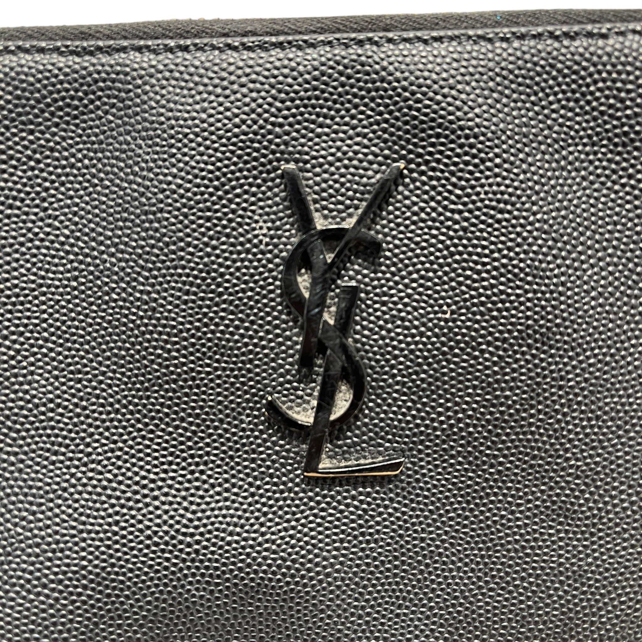 SAINT LAURENT/Pouch/Leather/BLK/PORTFOLIO LARGE 2024 view 19