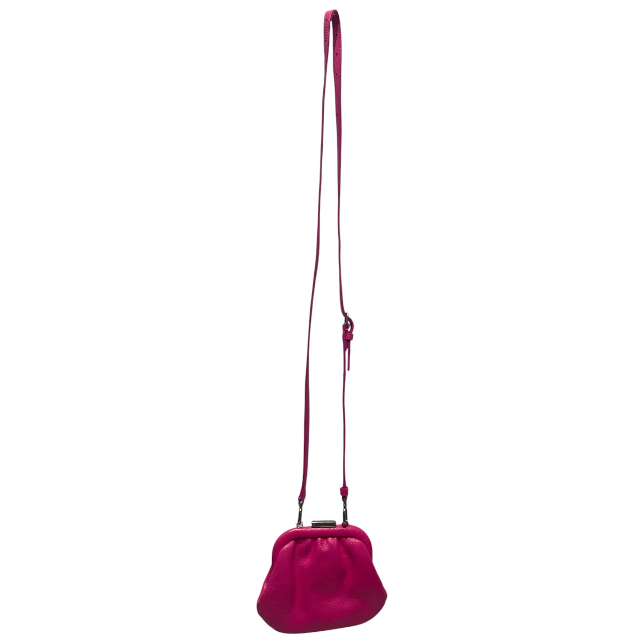 BALENCIAGA/Cross Body Bag/Leather/PNK/Cloud Coin Purse Crossbody view 1