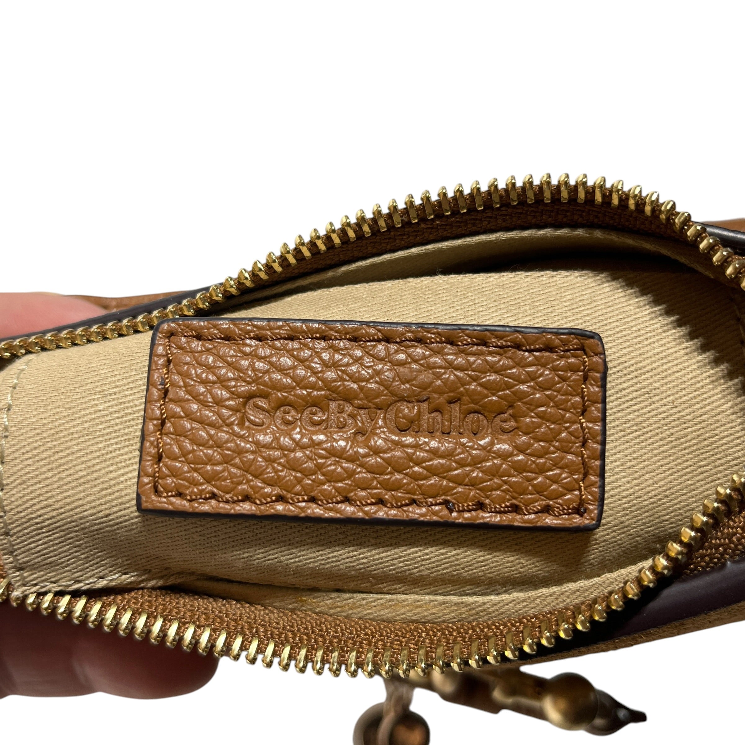 SEE BY CHLOE/Clutch Bag/Leather/CML/Joan mini hobo view 6