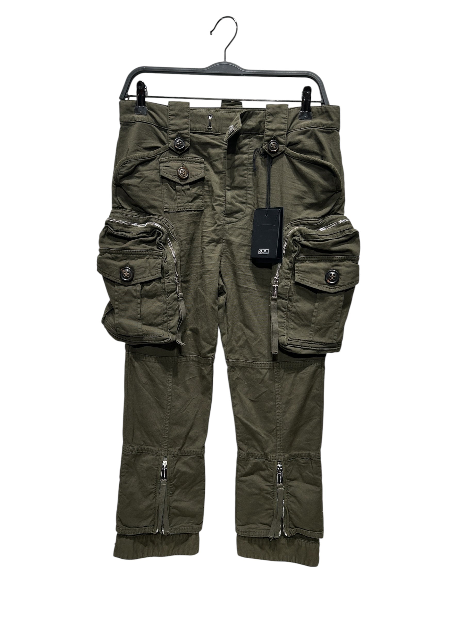 DSQUARED2/Bottoms/38/Cotton/GRN/ view 1