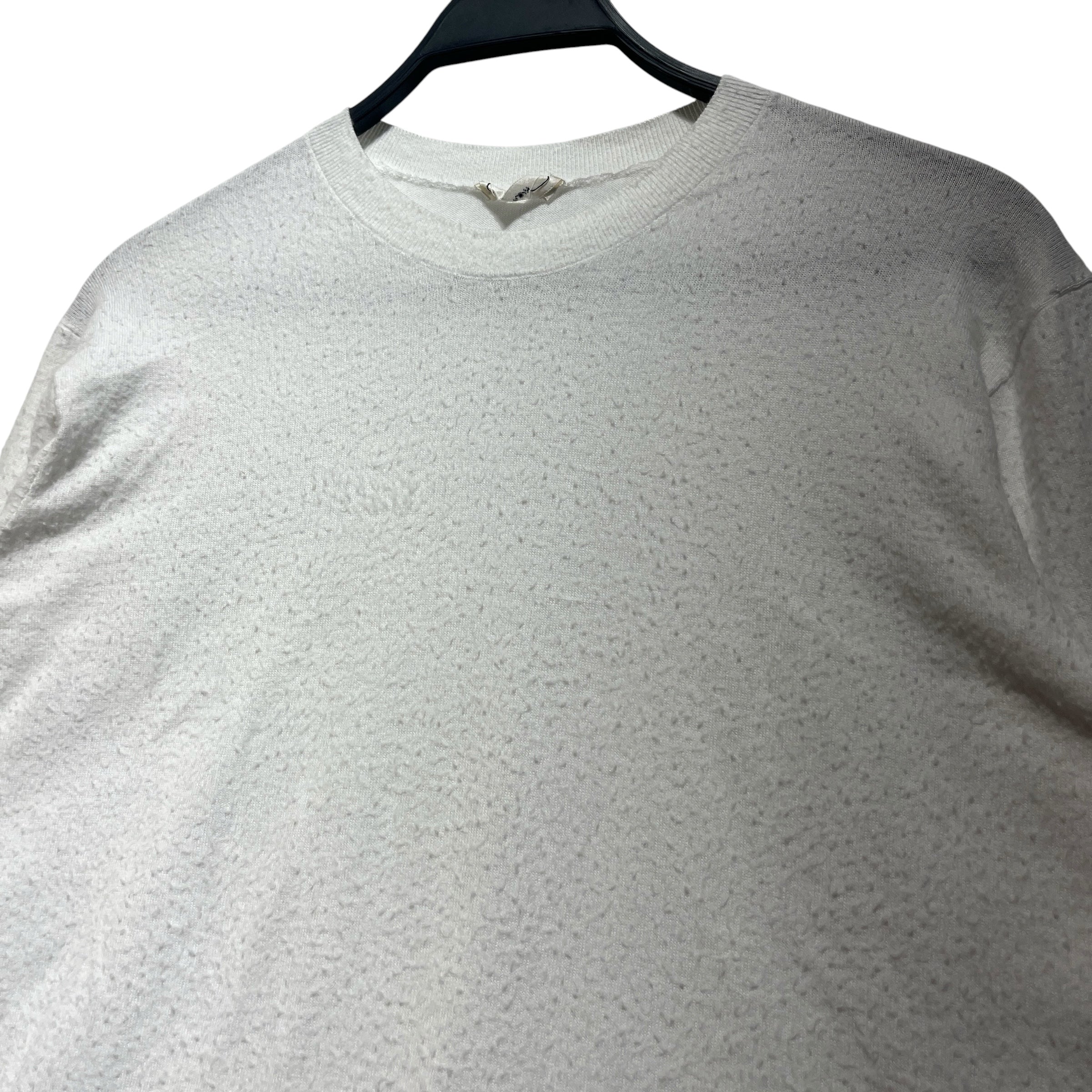 THE ROW/LS T-Shirt/S/Cotton/WHT/PILLED view 2