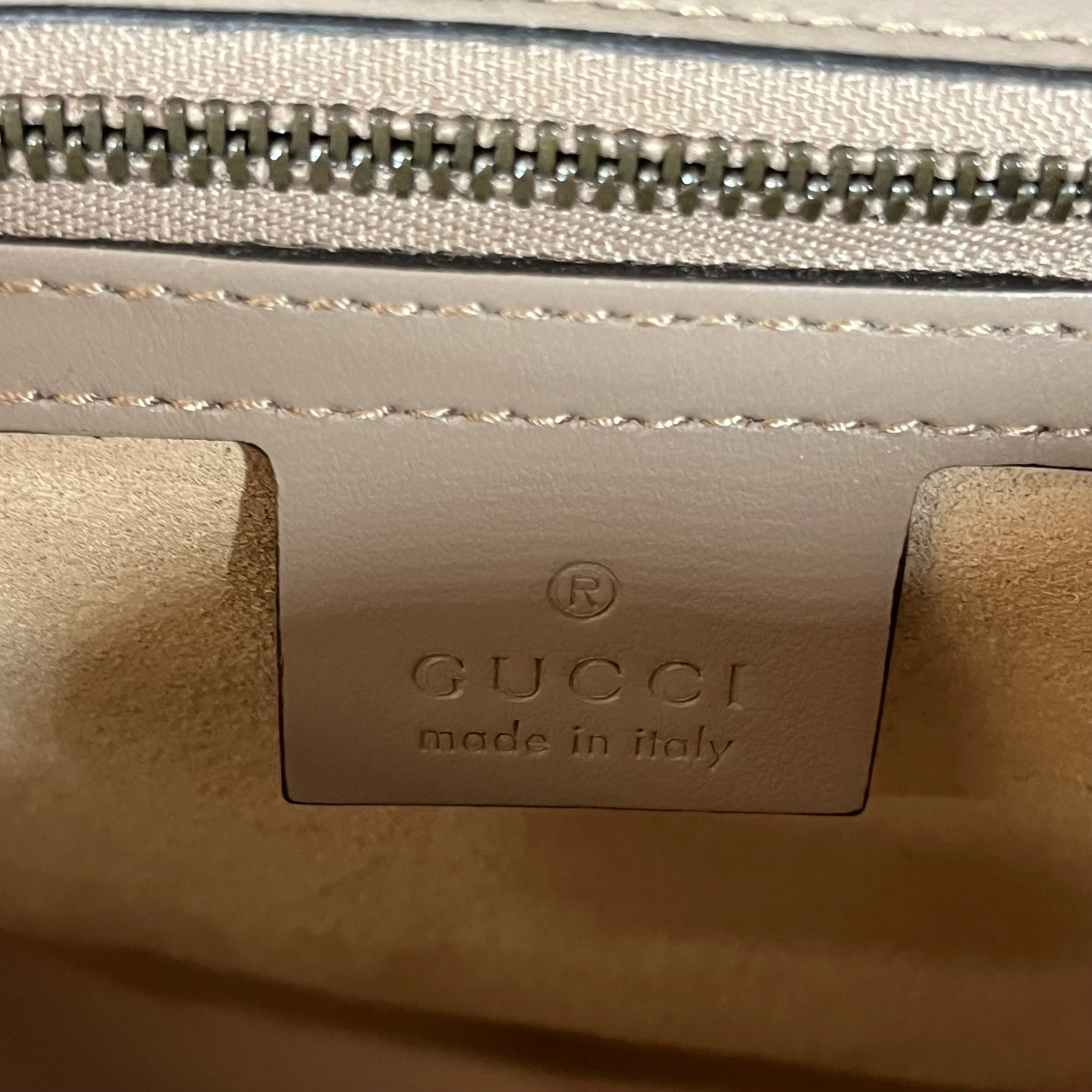 GUCCI/Bag/Leather/BEG/MARMONT BAG view 5