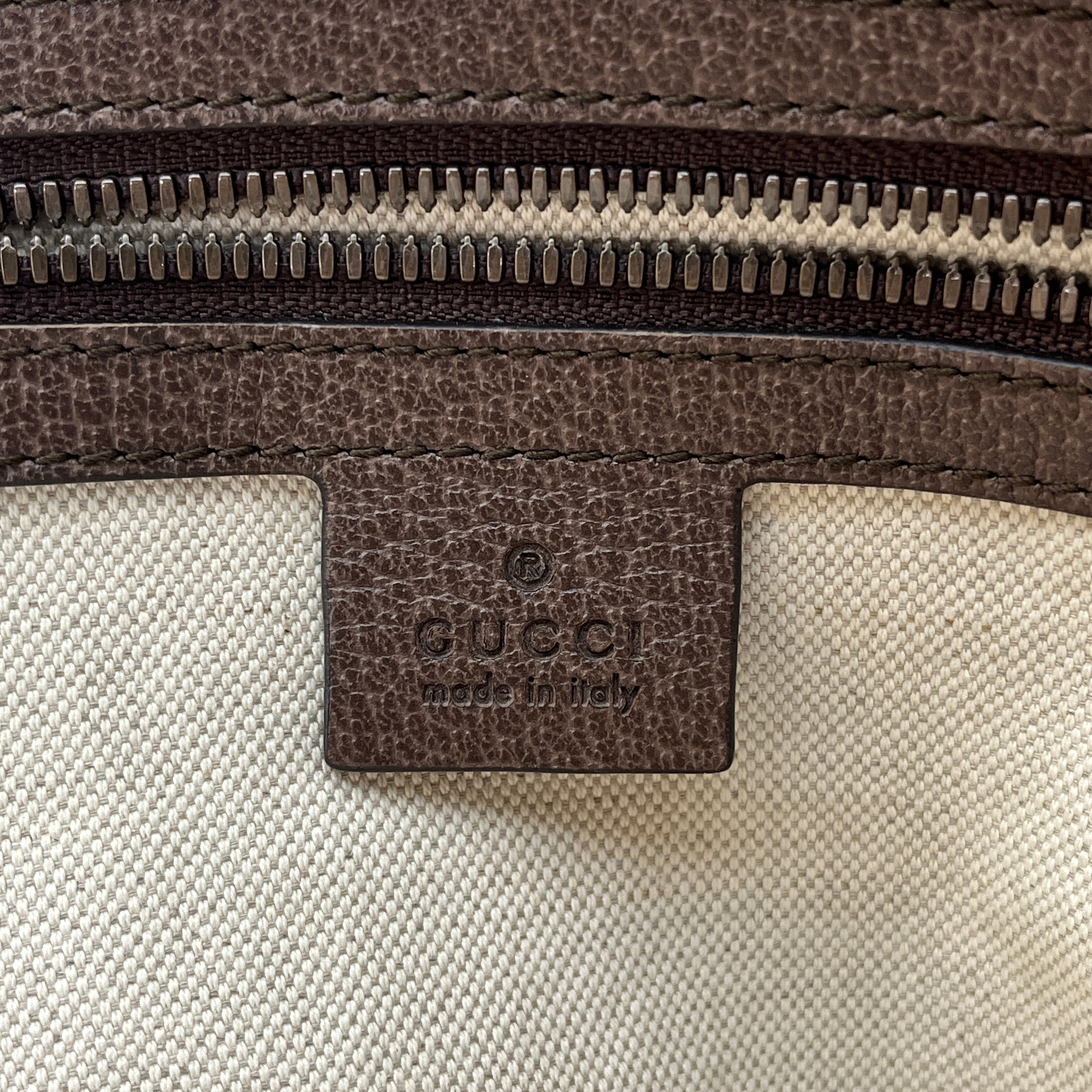 GUCCI/Backpack/Monogram/Leather/BRW/Supreme Ophidia Backpack view 4
