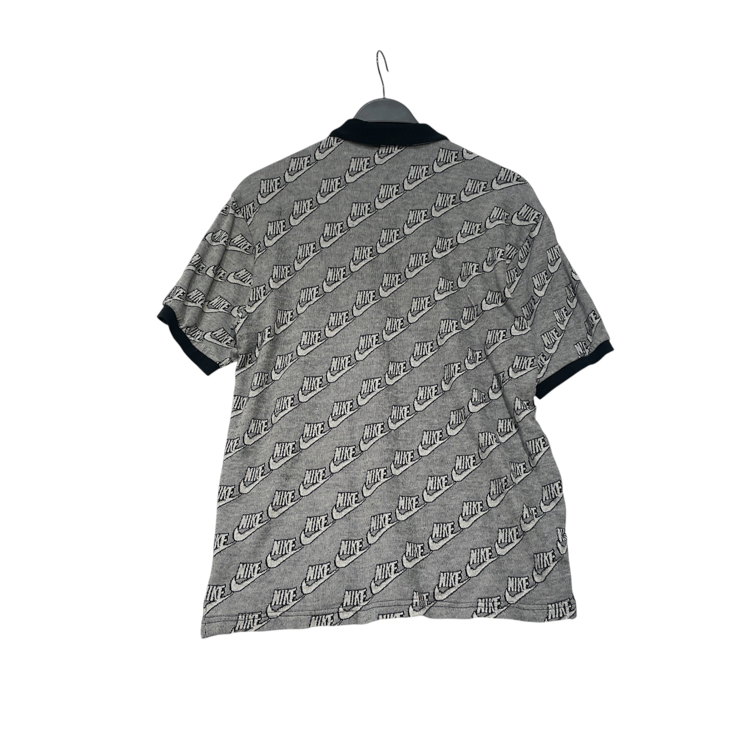NIKE/Supreme/Polo Shirt/S/Cotton/GRY/All Over Print/ view 2