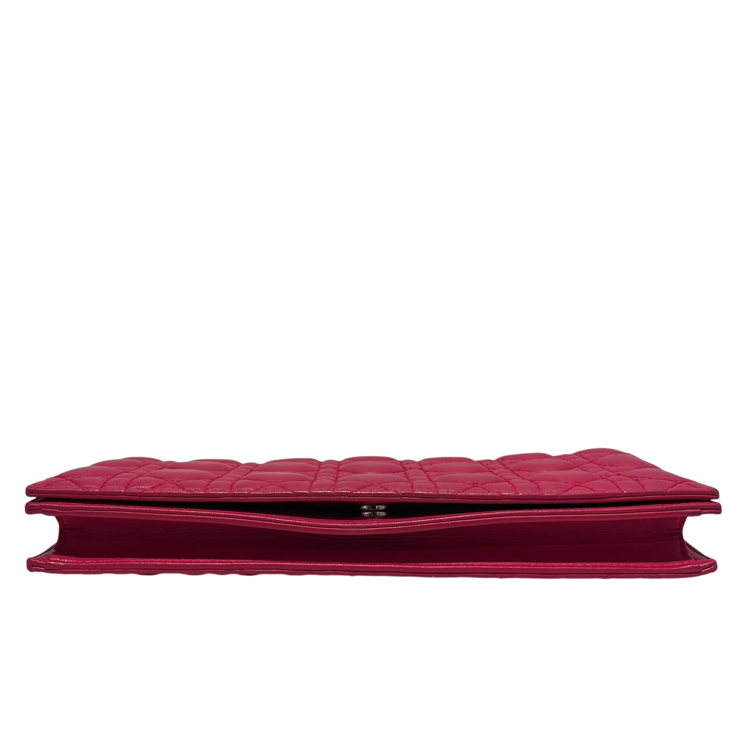 Christian Dior/Clutch Bag/PNK/cannage view 3