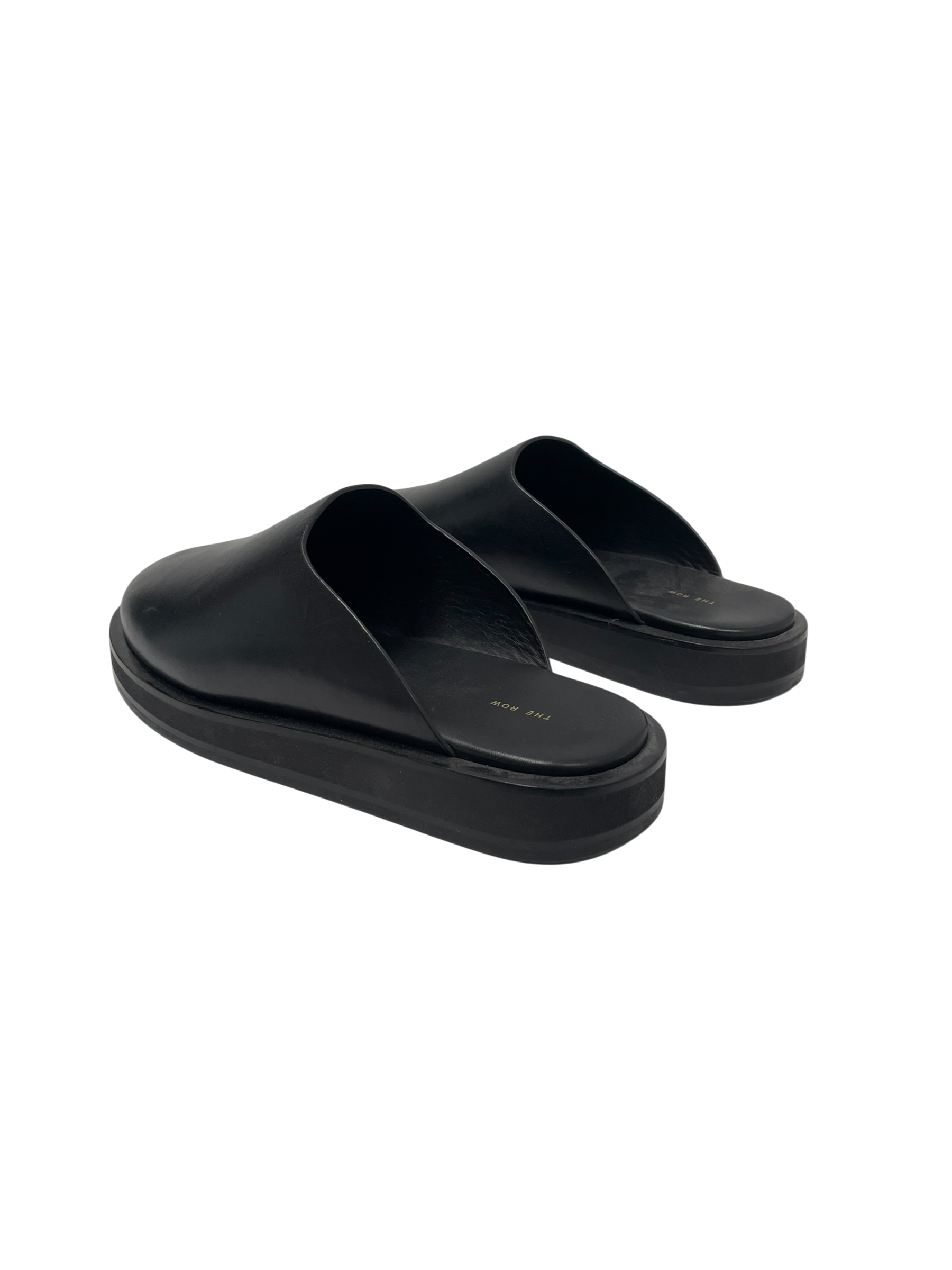 THE ROW/Shoes/US 9.5/Leather/BLK/ view 2