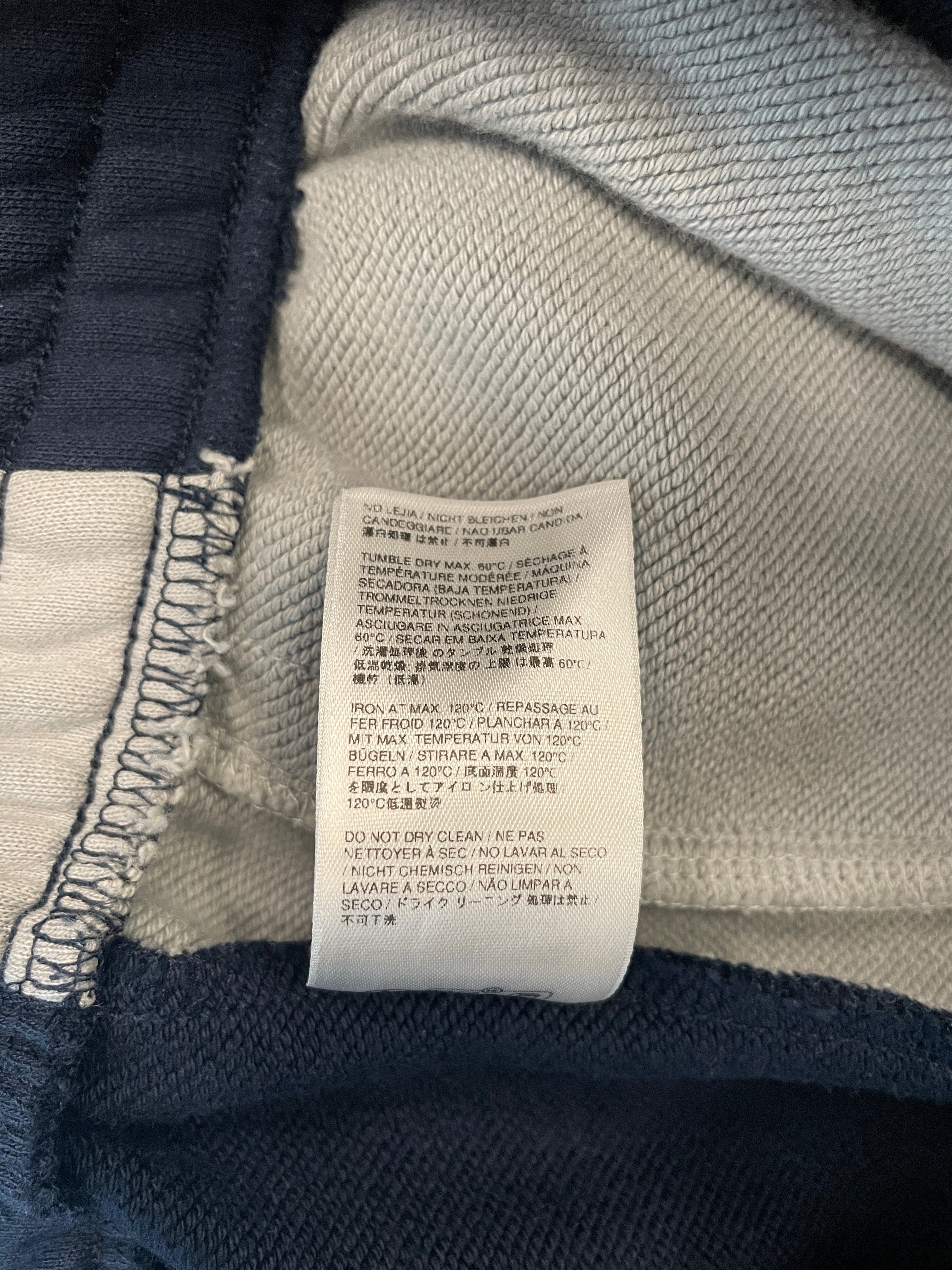 DENIM TEARS/Shorts/XXL/Cotton/NVY/GRY SIDE STRIPES/BTM LOGO view 6