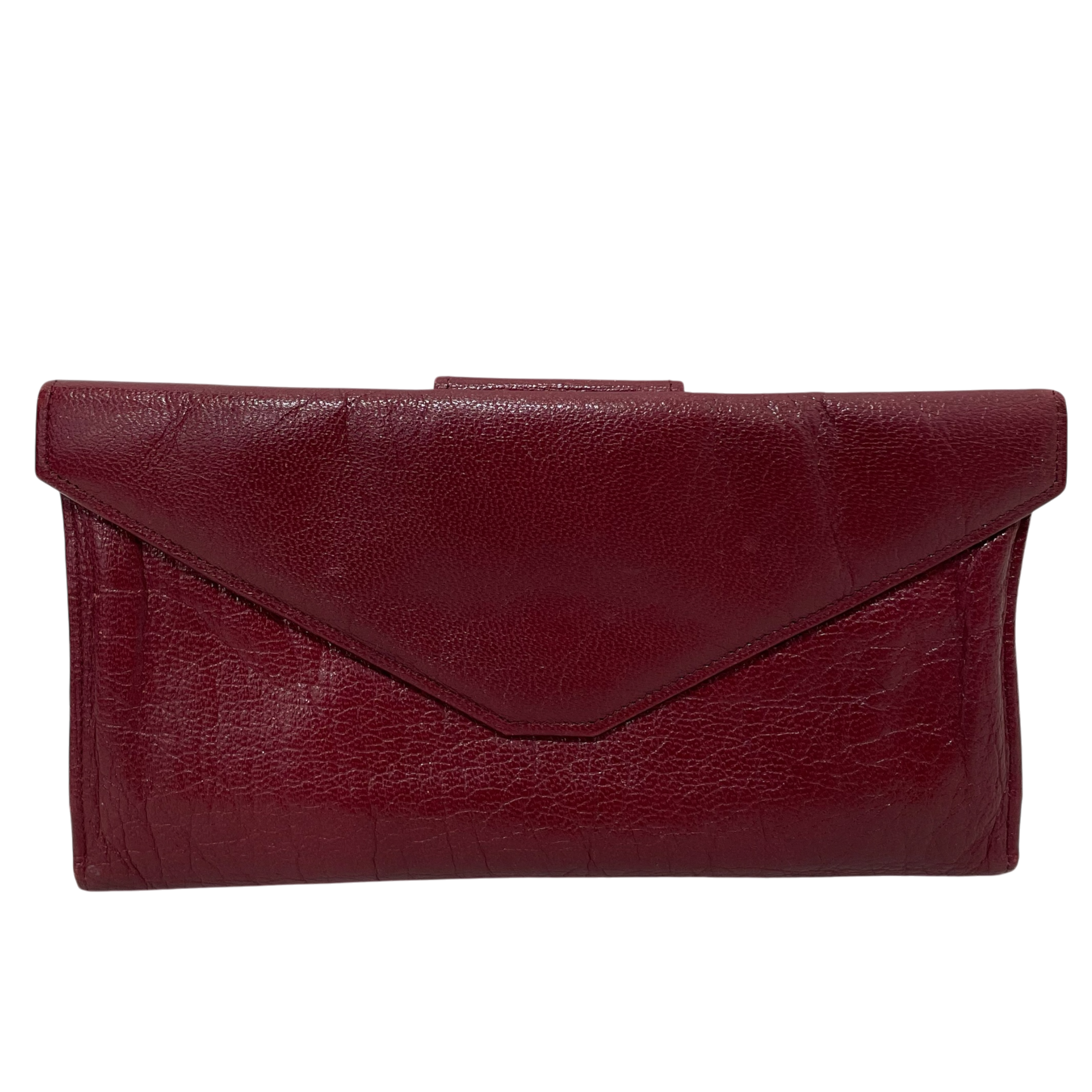 CELINE/Long Wallet/Leather/BRD/snap view 2