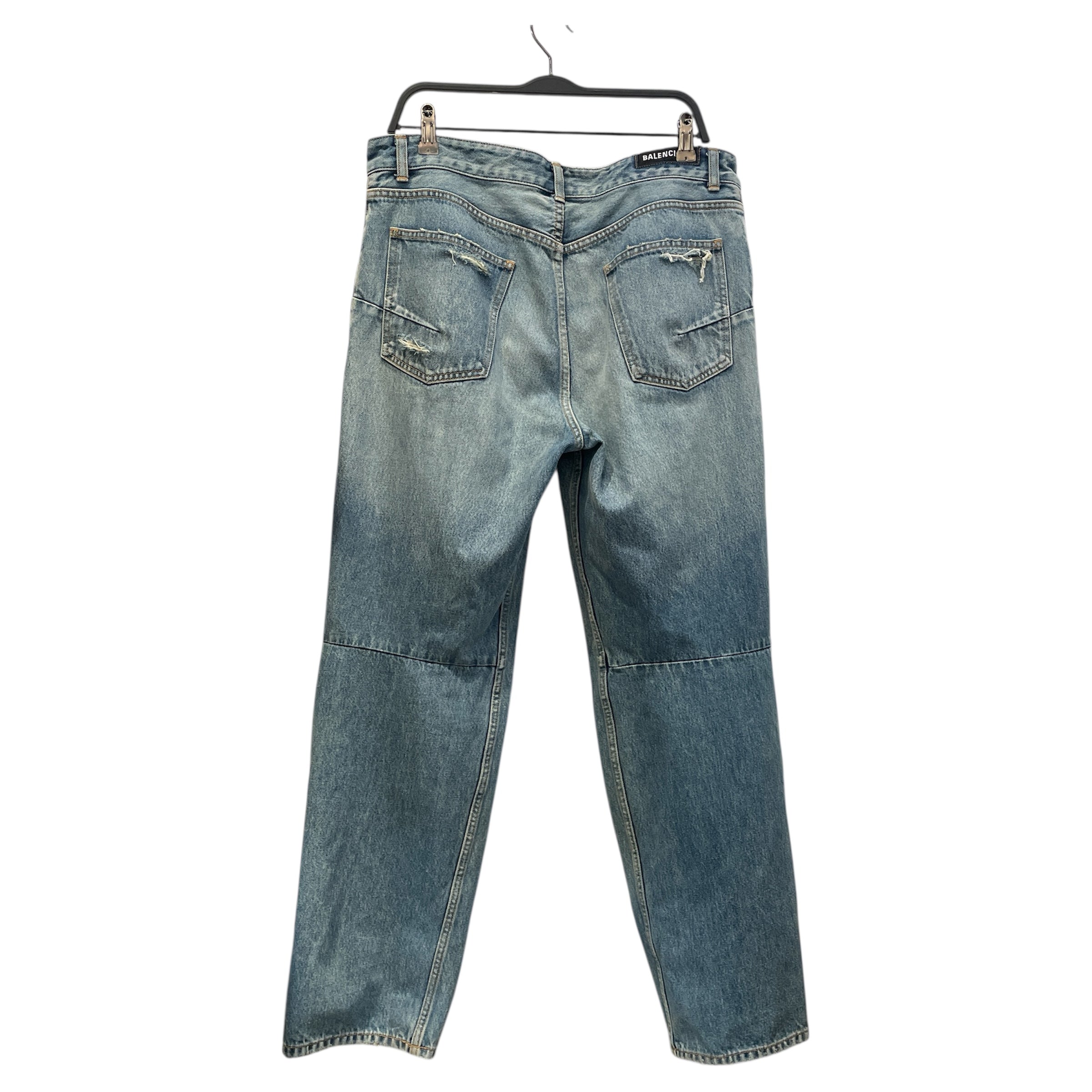 BALENCIAGA/Pants/32/Denim/BLU/2022 view 2