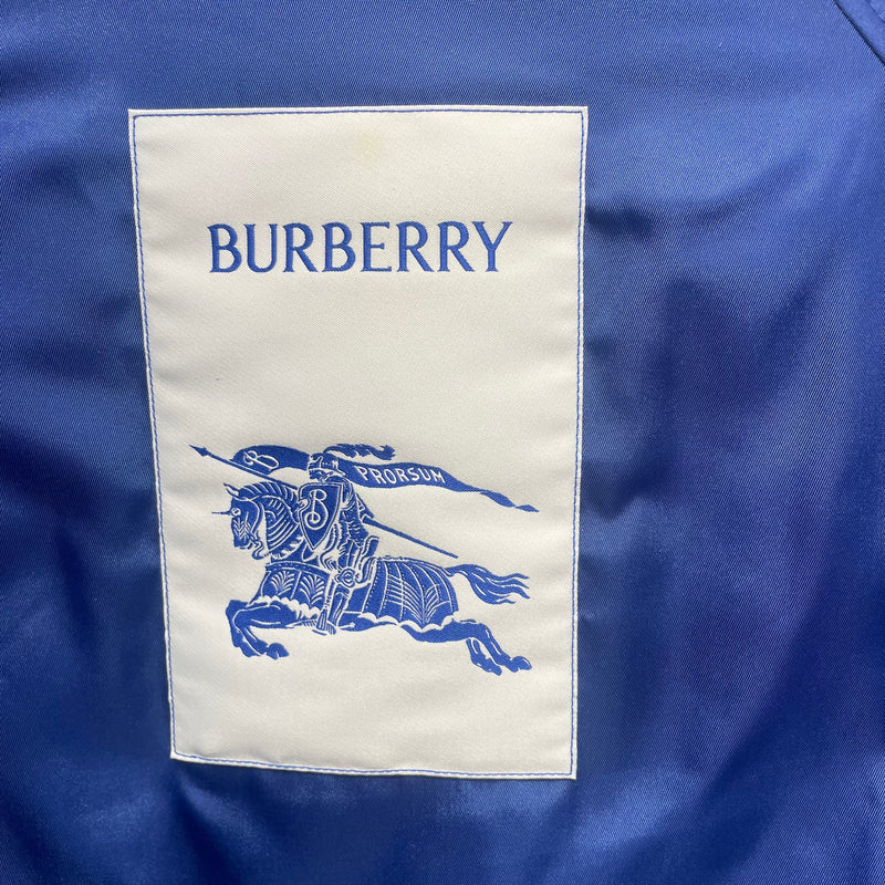BURBERRY/Jacket/52/Wool/BLU/REVERSIBLE CHECK JACKET