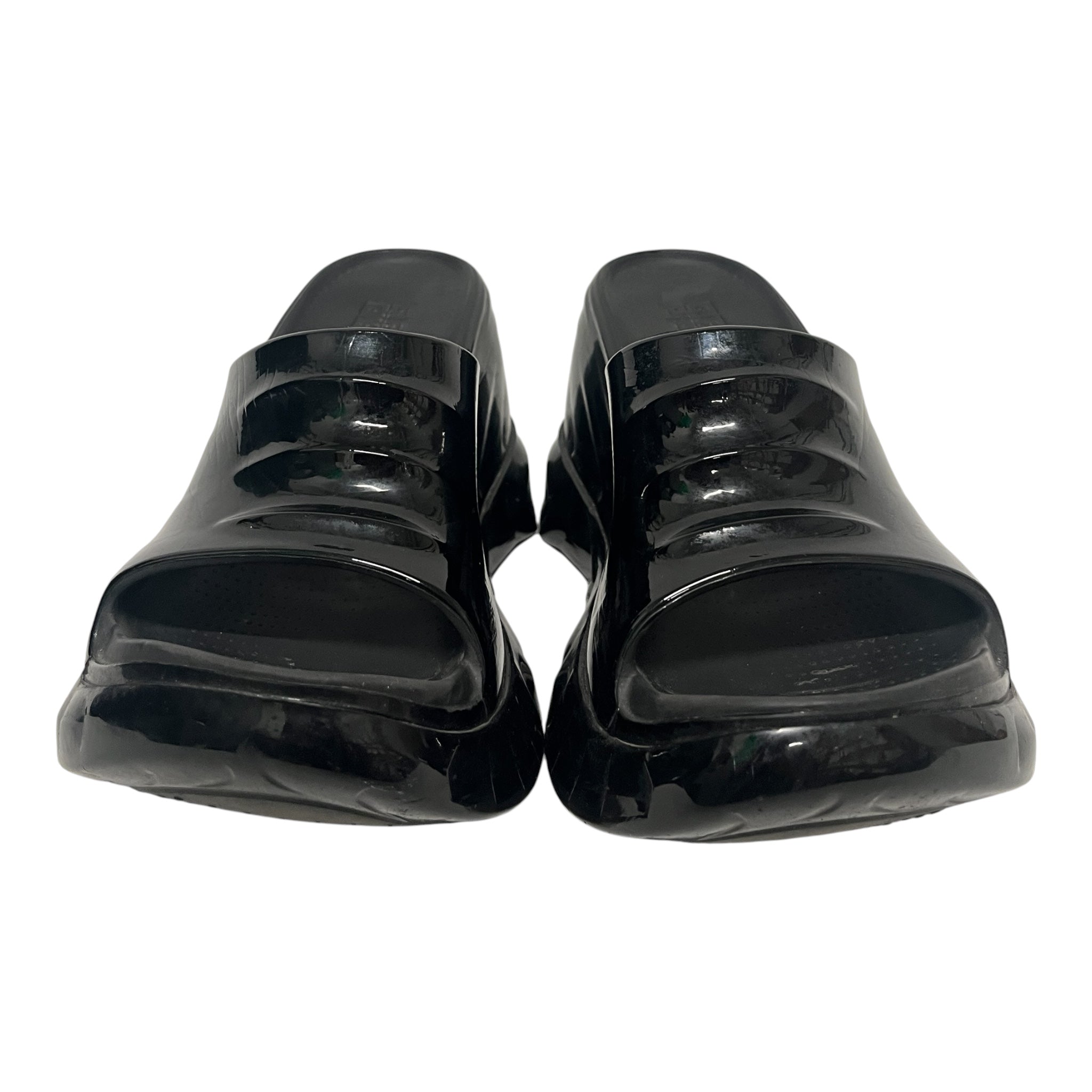 GIVENCHY/Sandals/EU 39/BLK/MARSHMELLOW WEDGES view 2