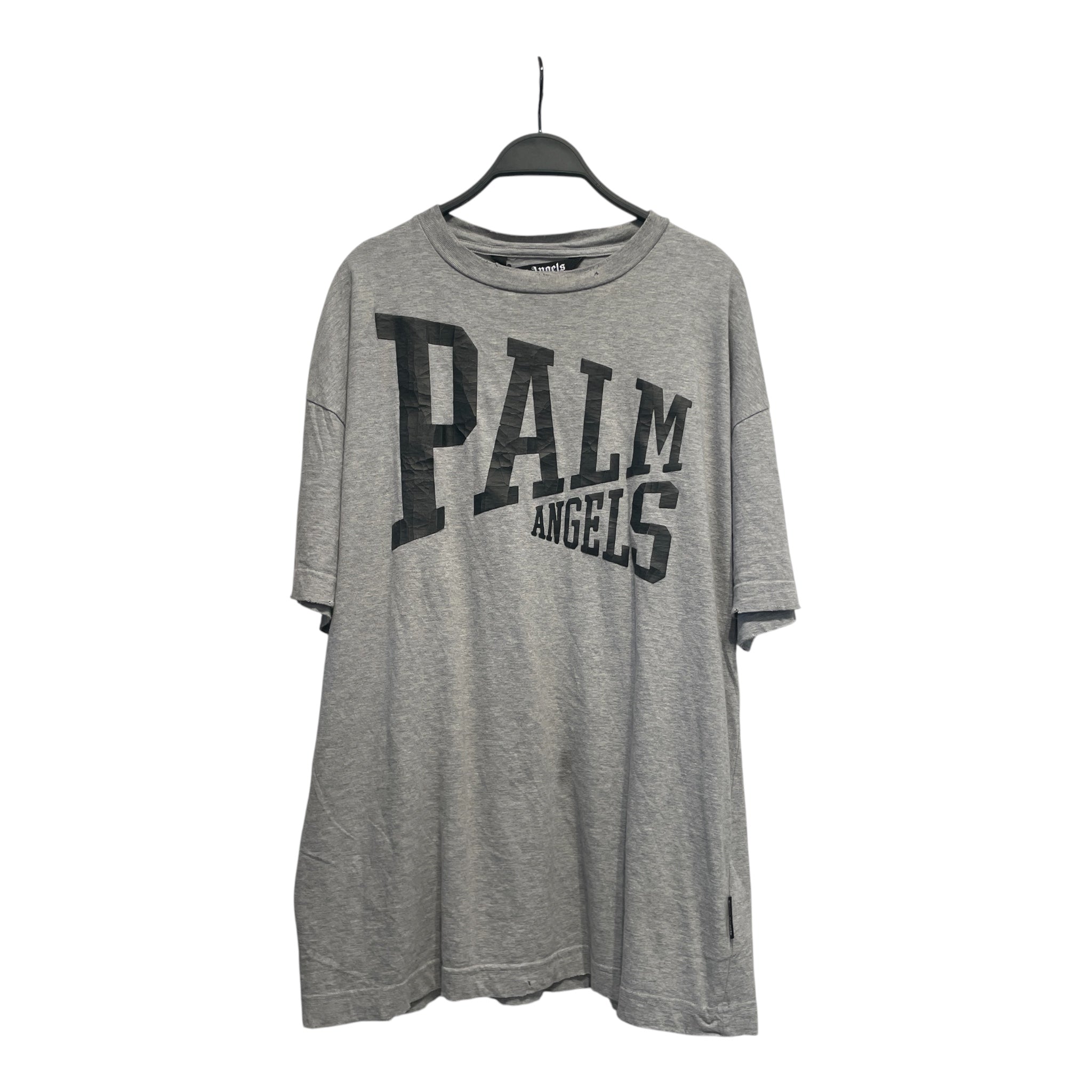 Palm Angels/T-Shirt/L/Cotton/SLV/CRACKED LOGO view 1
