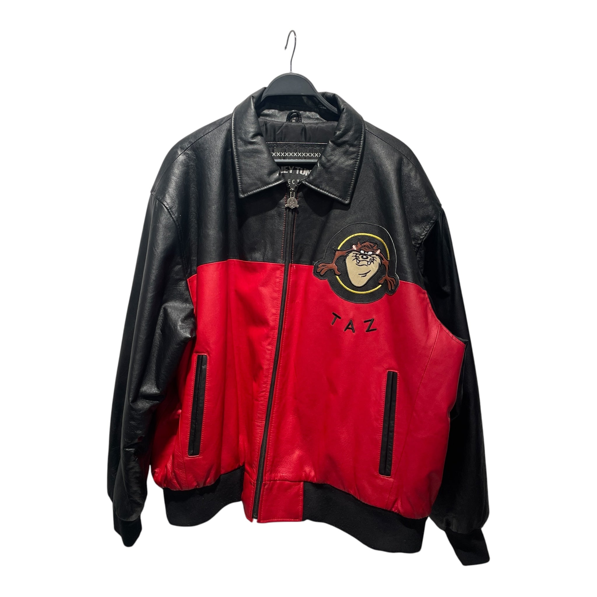 LOONEY TUNES/Leather Jkt/XXXL/Leather/BLK/MAD MAN TAZ view 1