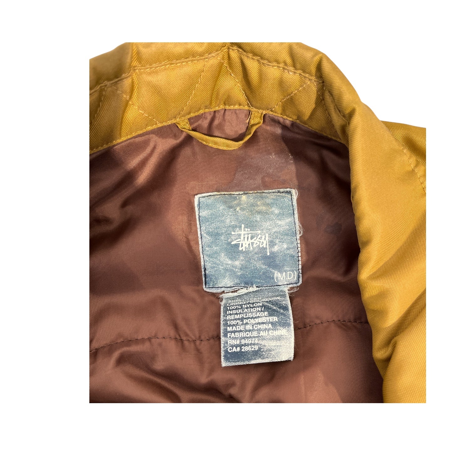 STUSSY/Windbreaker/M/Nylon/CML/RACING STRIPE view 4