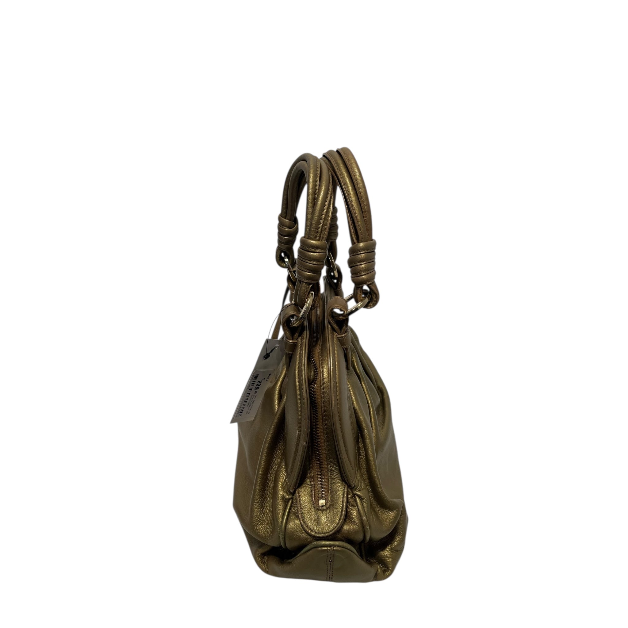 BALLY/Hand Bag/OS/Leather/GLD/BALLY GOLD HANDBAG view 2