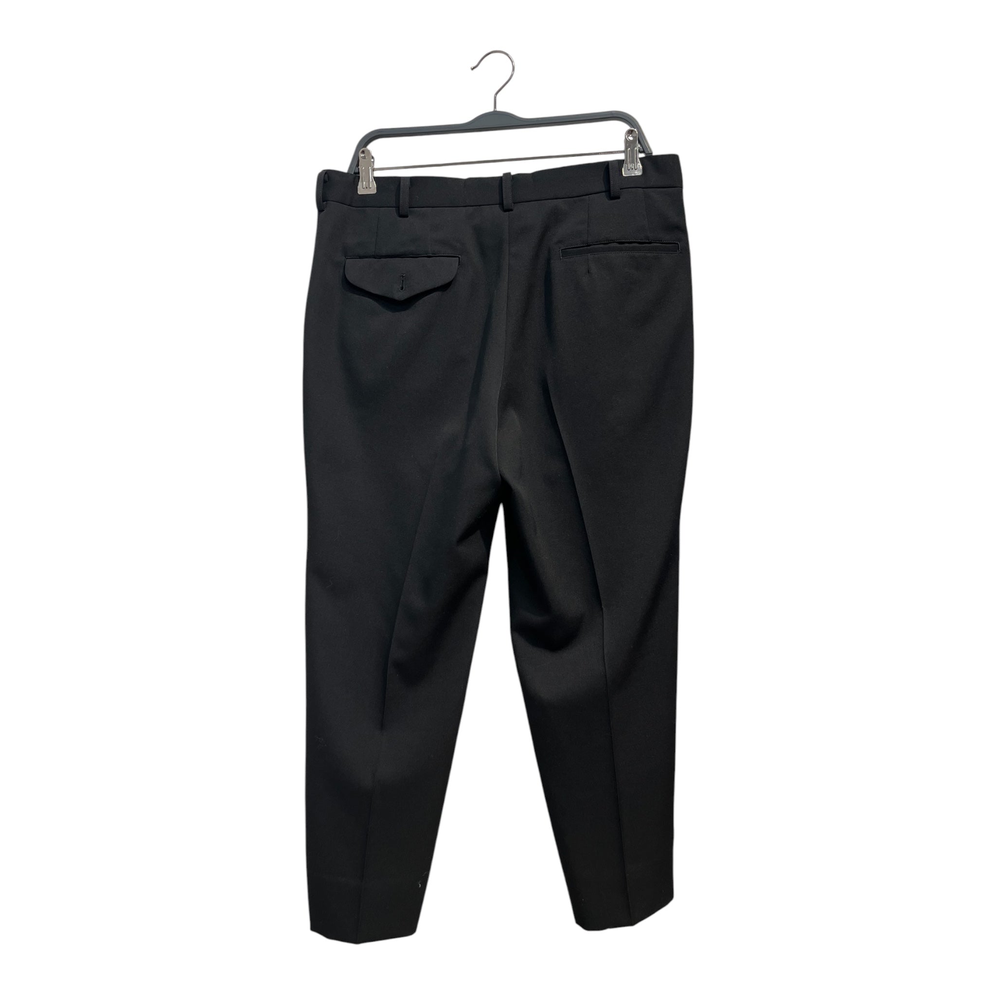 COMME des GARCONS HOMME PLUS/Cropped Pants/L/Wool/BLK/CROP DRESS PANTS view 2