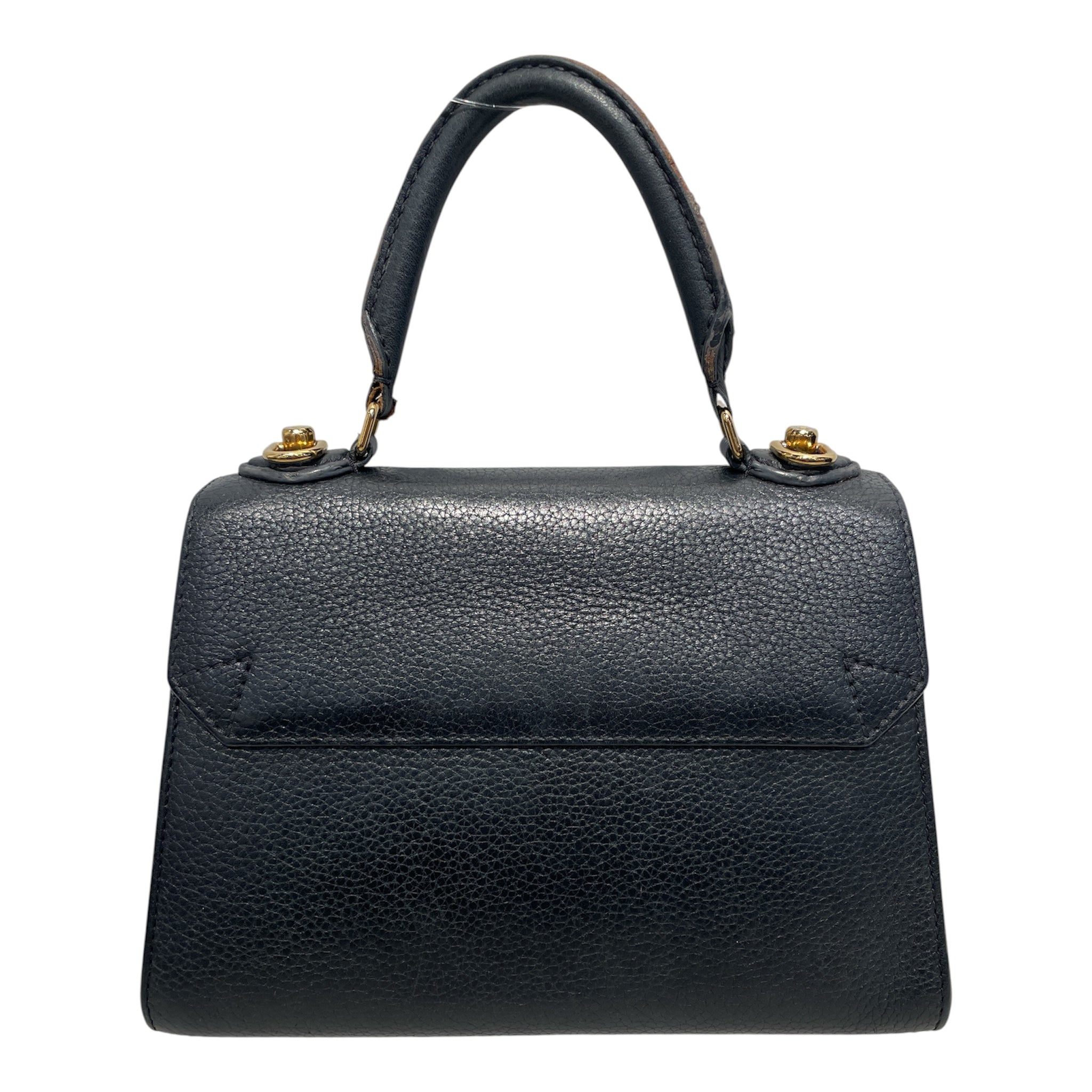 LOUIS VUITTON/Hand Bag/Leather/BLK/TAURILLION TWIST view 2
