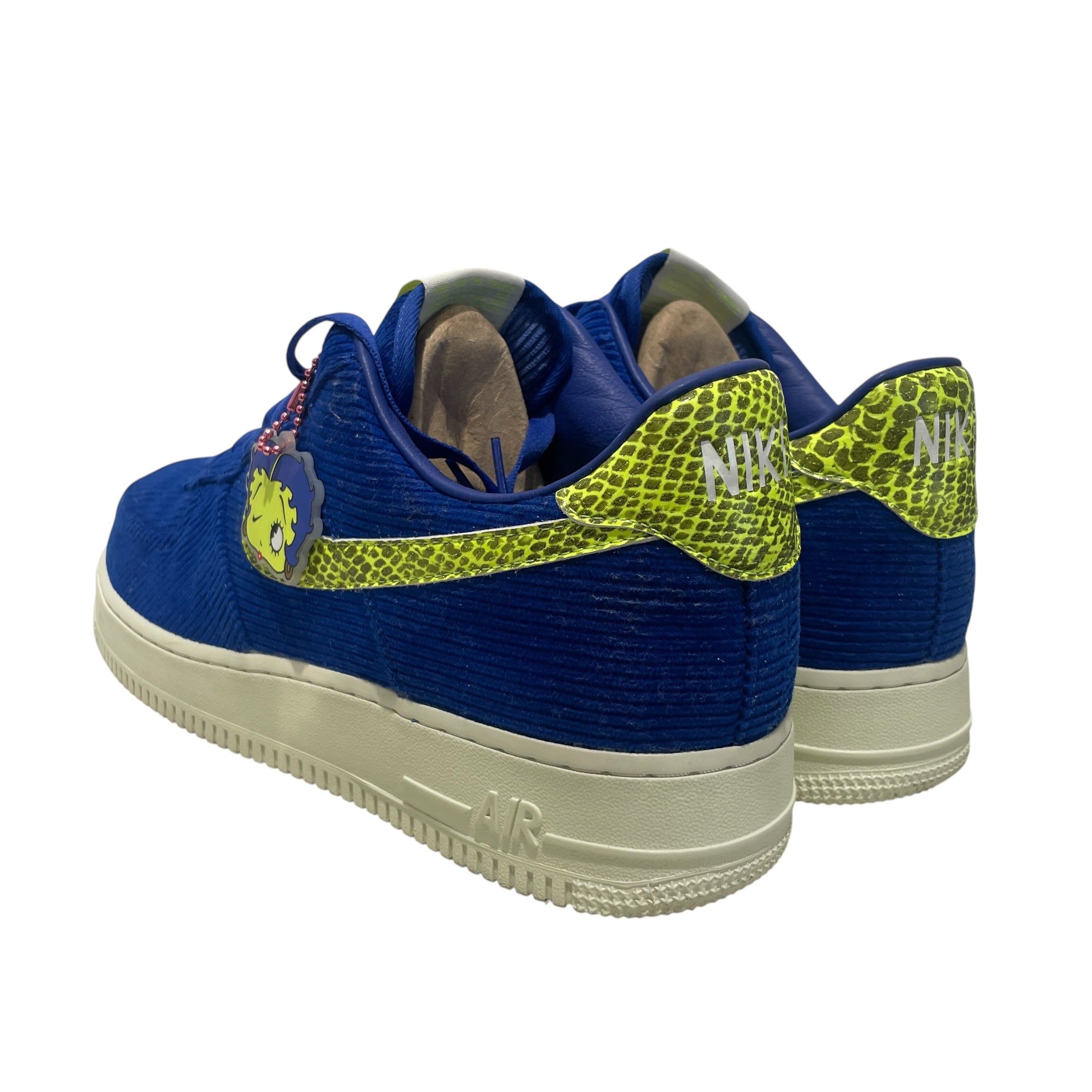 NIKE/Low-Sneakers/US 13/Cotton/BLU/olivia kim view 2