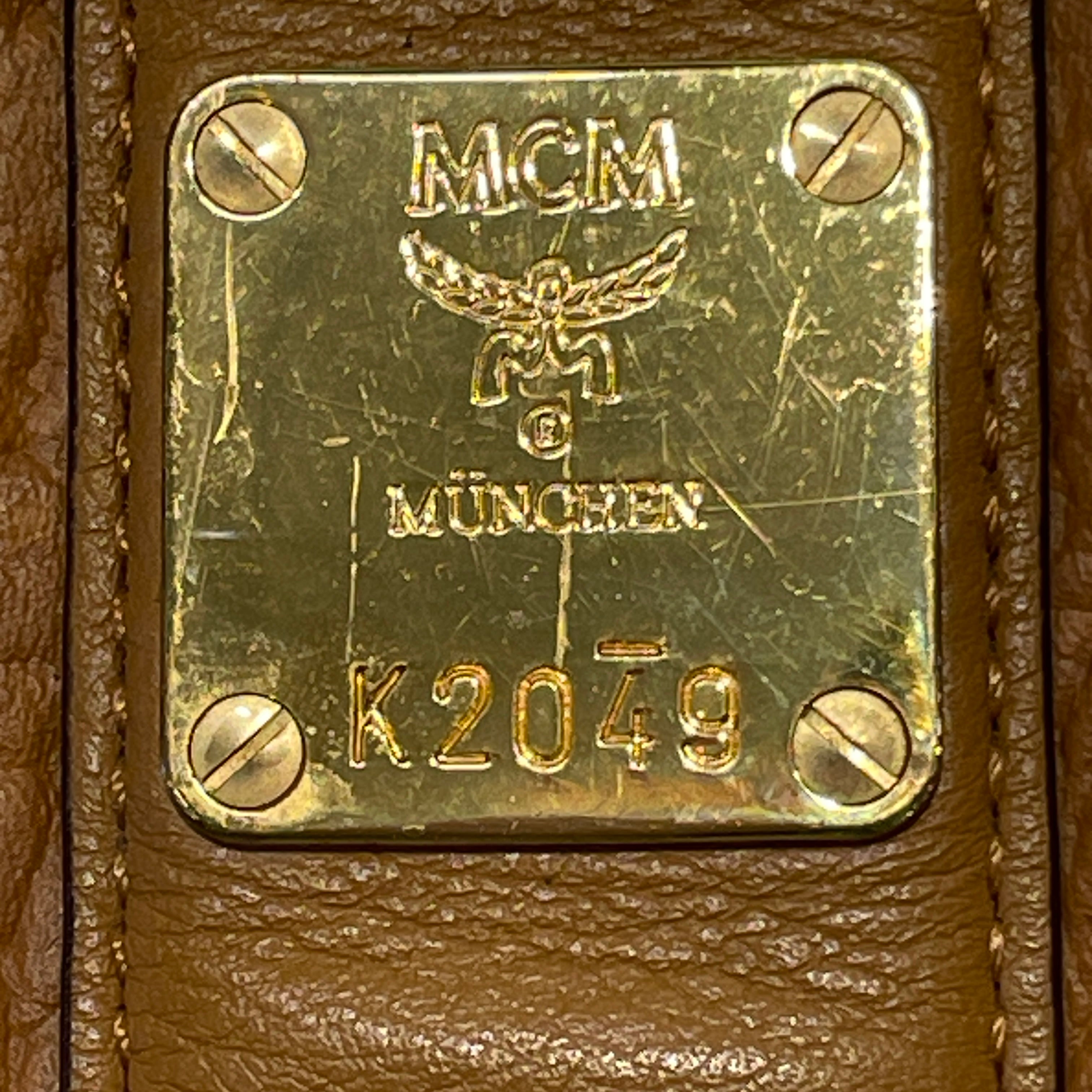 MCM/Tote Bag/Monogram/Leather/ORN/VISETOS TOTE view 5