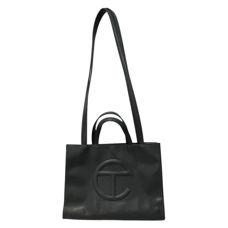 Telfar/Cross Body Bag/Leather/BLK/