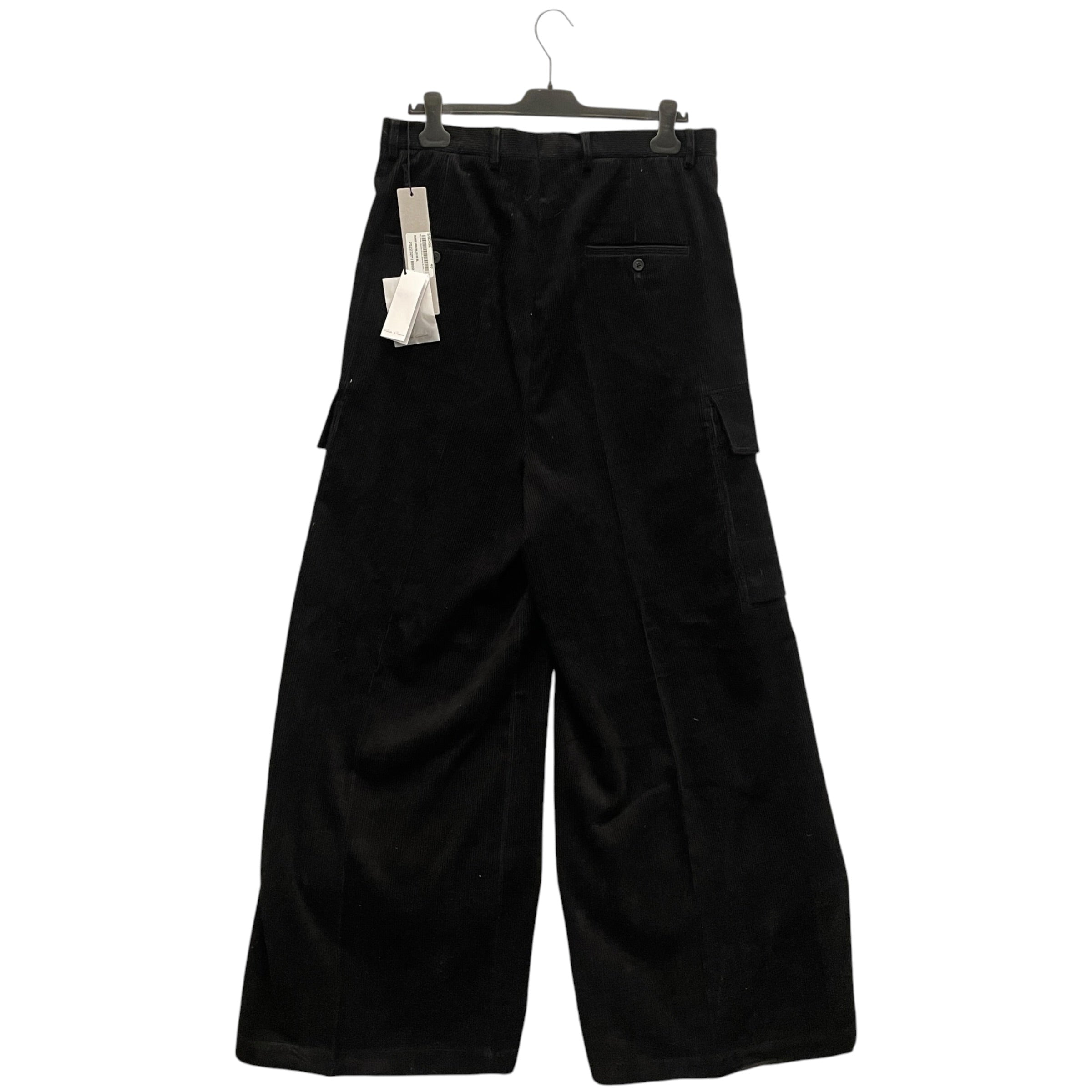 Rick Owens/Cargo Pants/48/Cotton/BLK/CORDUROY NWT view 2