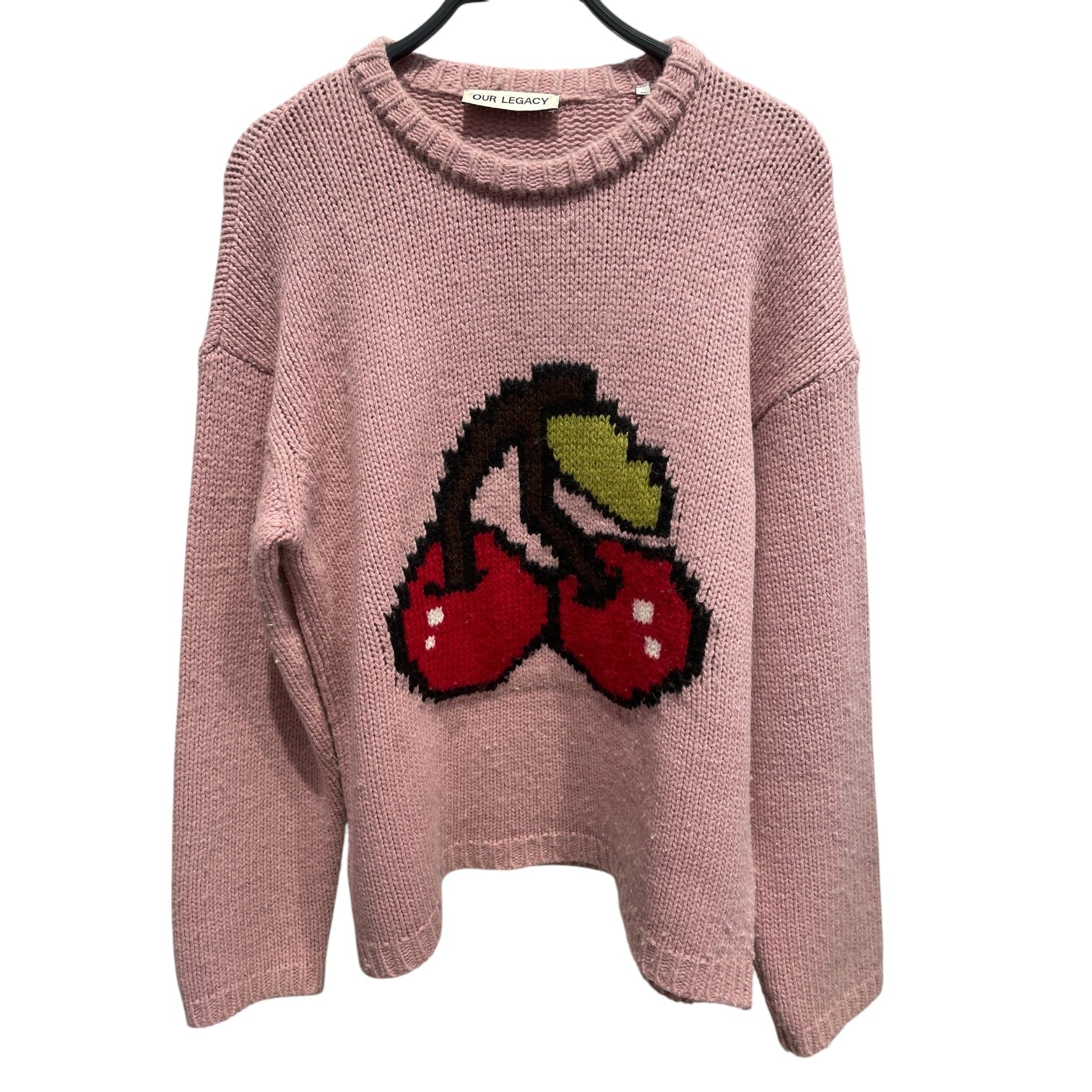 OUR LEGACY/Sweater/48/Wool/PNK/Pullover/CHERRY KNIT view 1