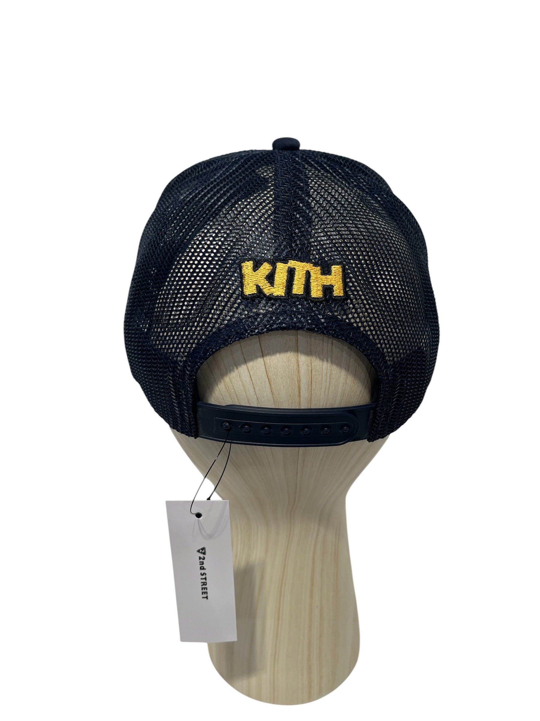 KITH/Trucker Cap/Polyester/NVY/Disney Donald duck view 2