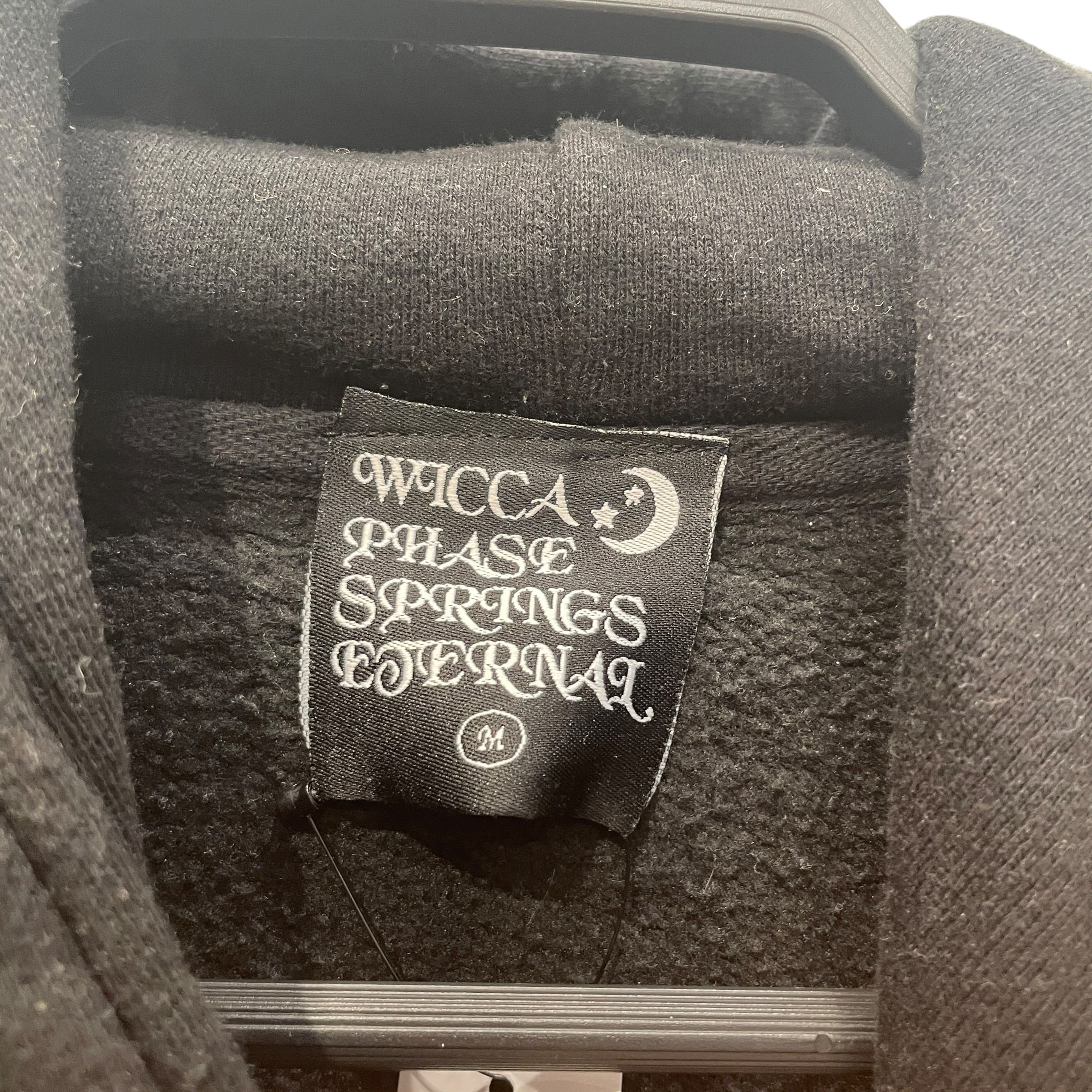 WICCA PHASE SPRINGS ETERNAL/Hoodie/M/Graphic/Cotton/BLK/GBC view 4