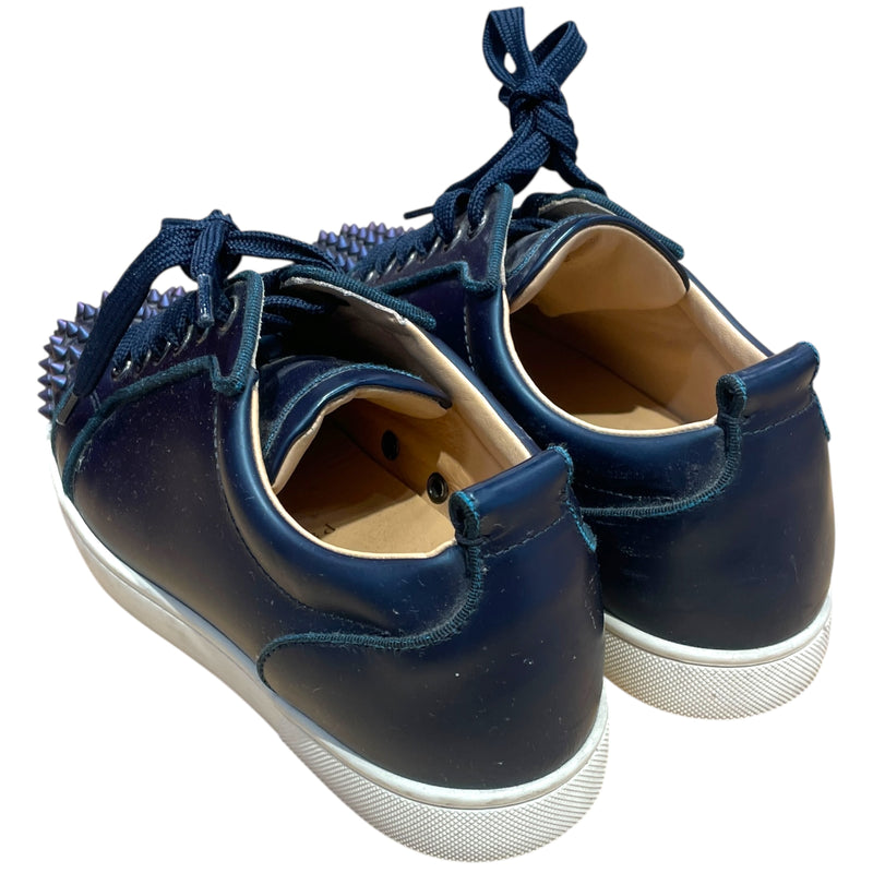 Christian Louboutin/Low-Sneakers/EU 39/Leather/BLK/Louis Junior Spikes