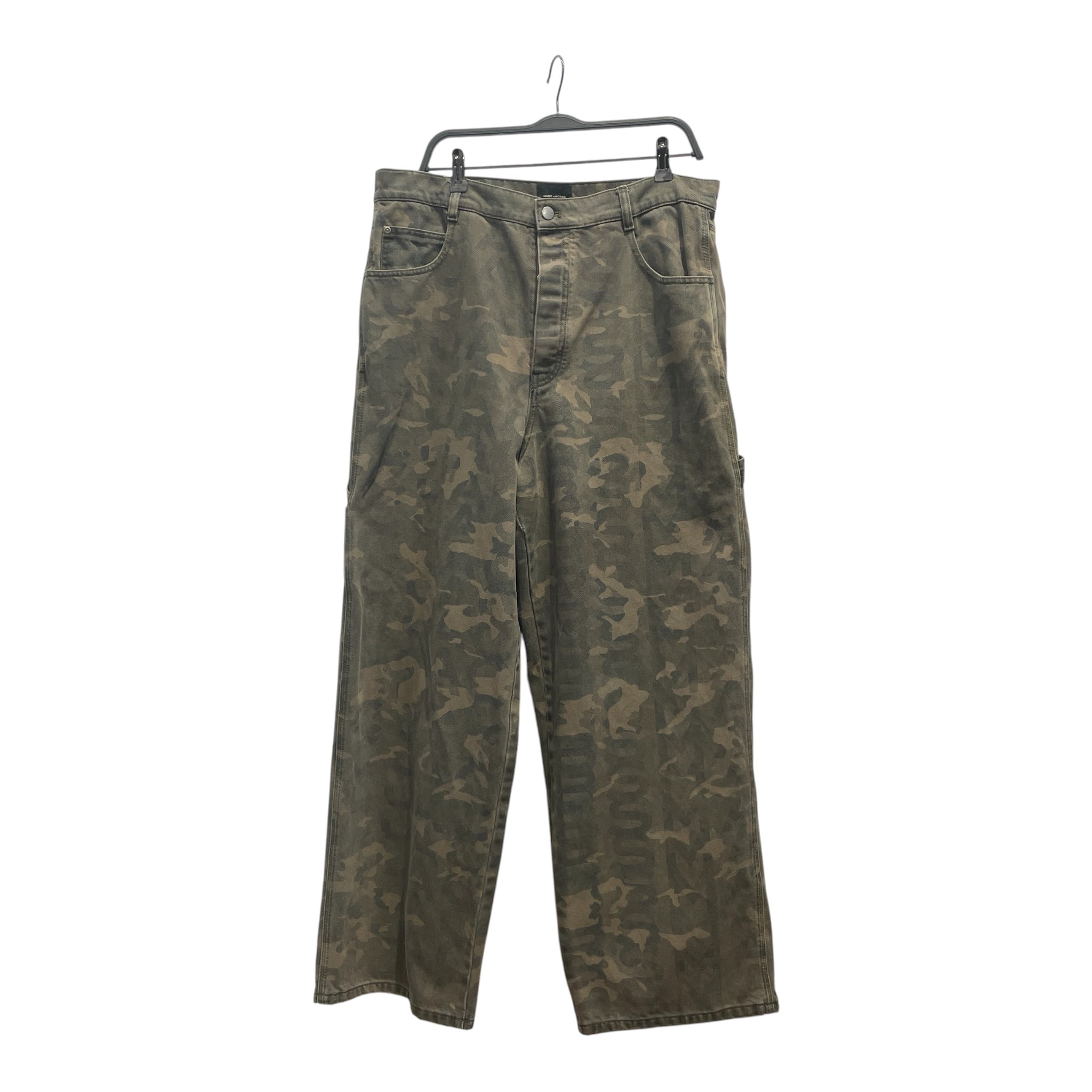 MARC JACOBS/Carpenter Pants/32/Cotton/GRN/Button Fly/Camouflage/Camo Oversized Jean 2023 view 1